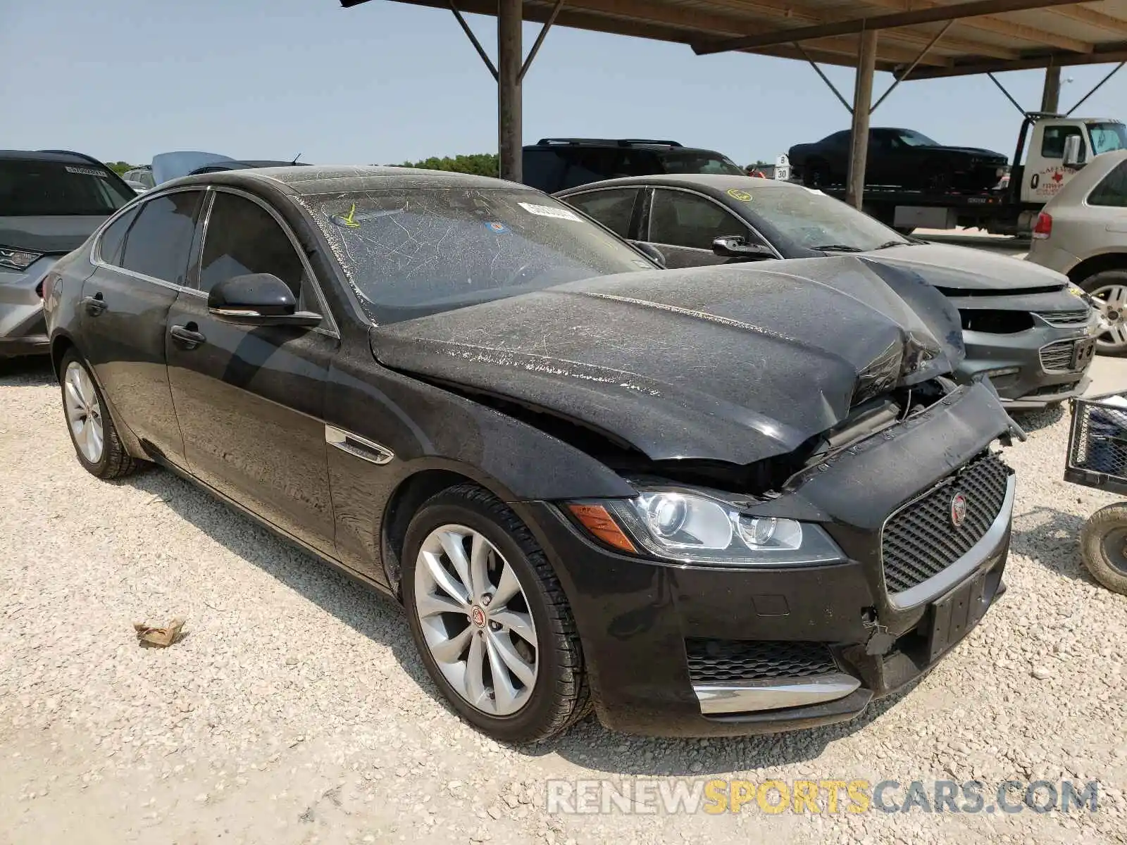 1 Фотография поврежденного автомобиля SAJBJ4FX9KCY79339 JAGUAR XF 2019