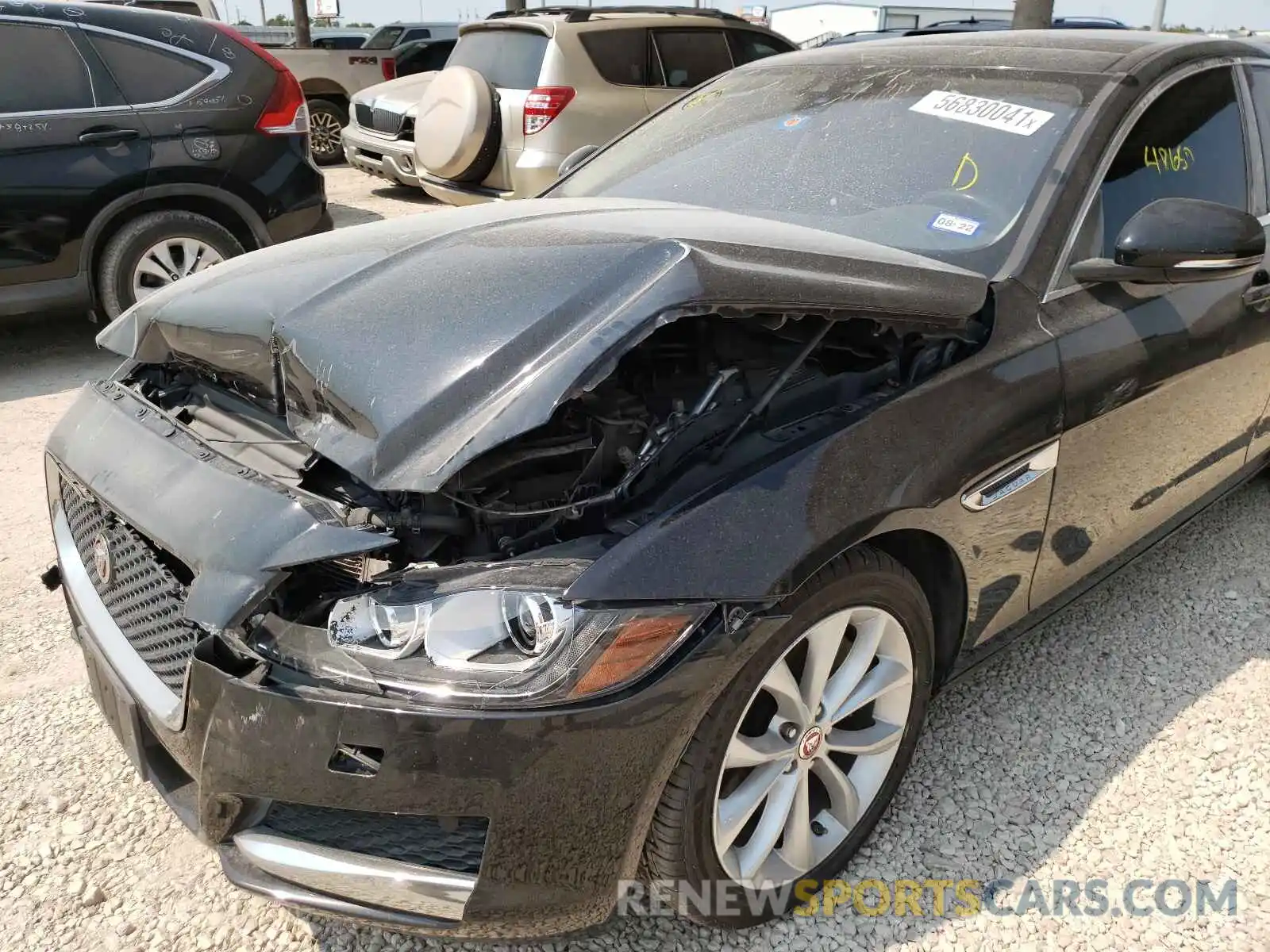 9 Photograph of a damaged car SAJBJ4FX9KCY79339 JAGUAR XF 2019