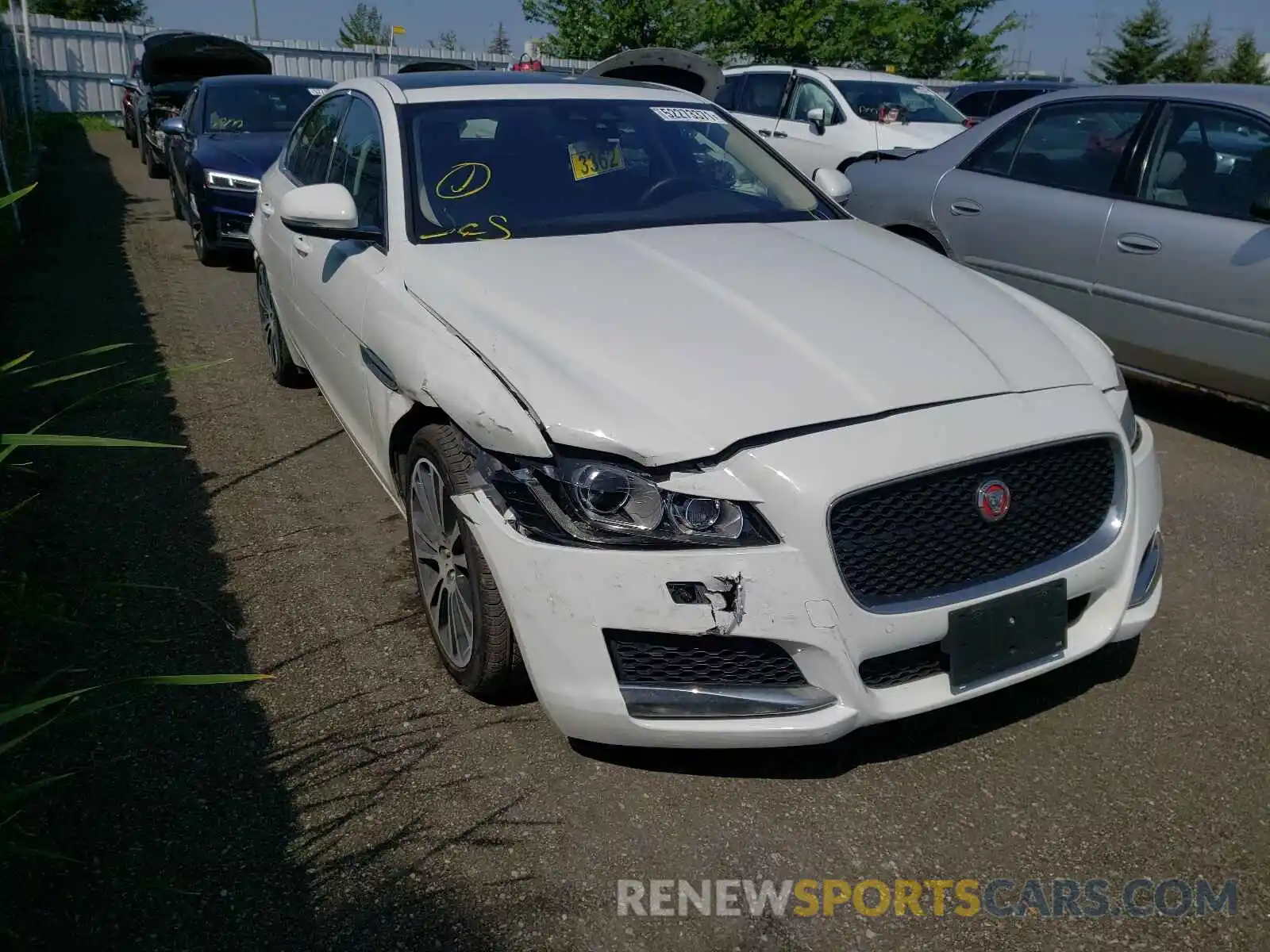 1 Photograph of a damaged car SAJBK4FX4KCY78161 JAGUAR XF 2019