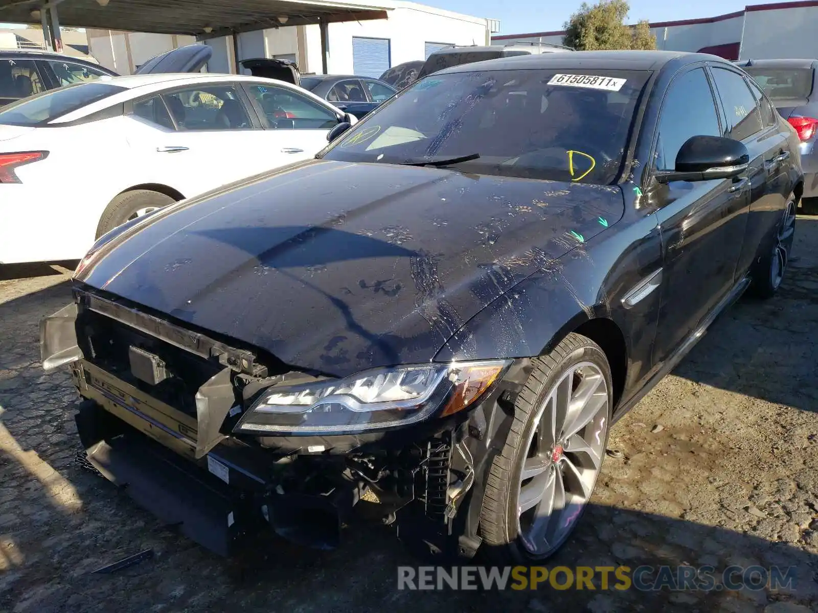 2 Photograph of a damaged car SAJBM4FV5KCY77657 JAGUAR XF 2019