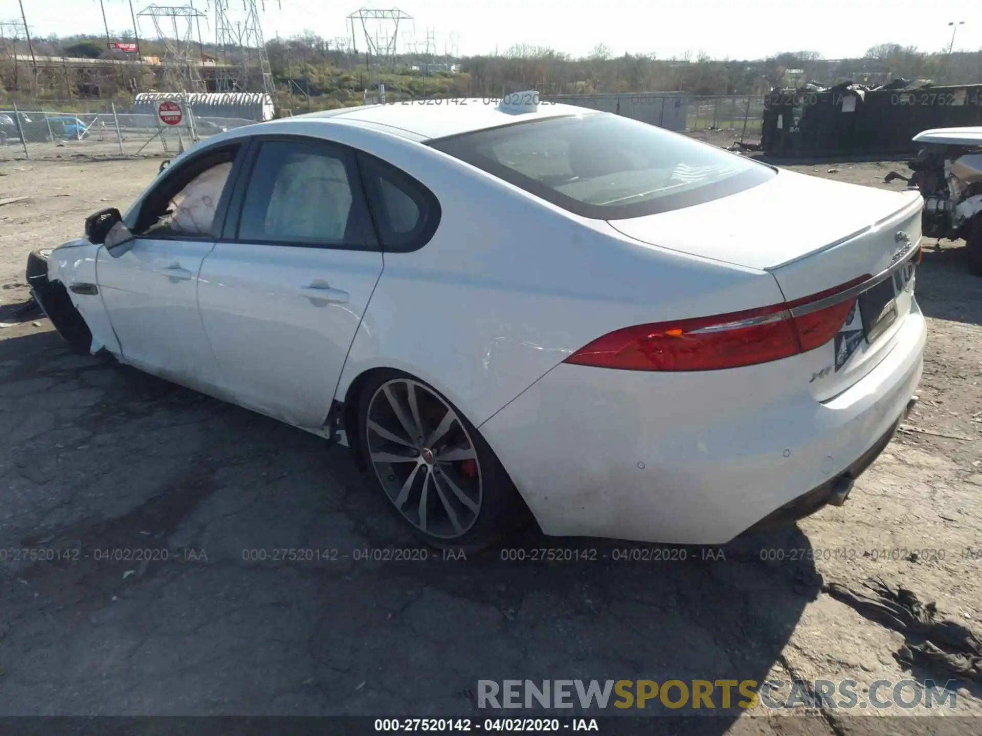 3 Photograph of a damaged car SAJBM4FVXKCY77928 JAGUAR XF 2019