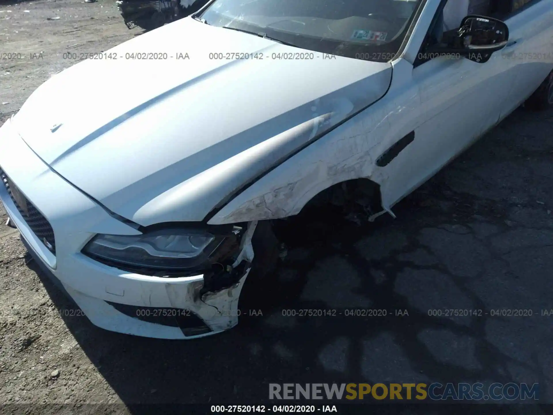 6 Photograph of a damaged car SAJBM4FVXKCY77928 JAGUAR XF 2019