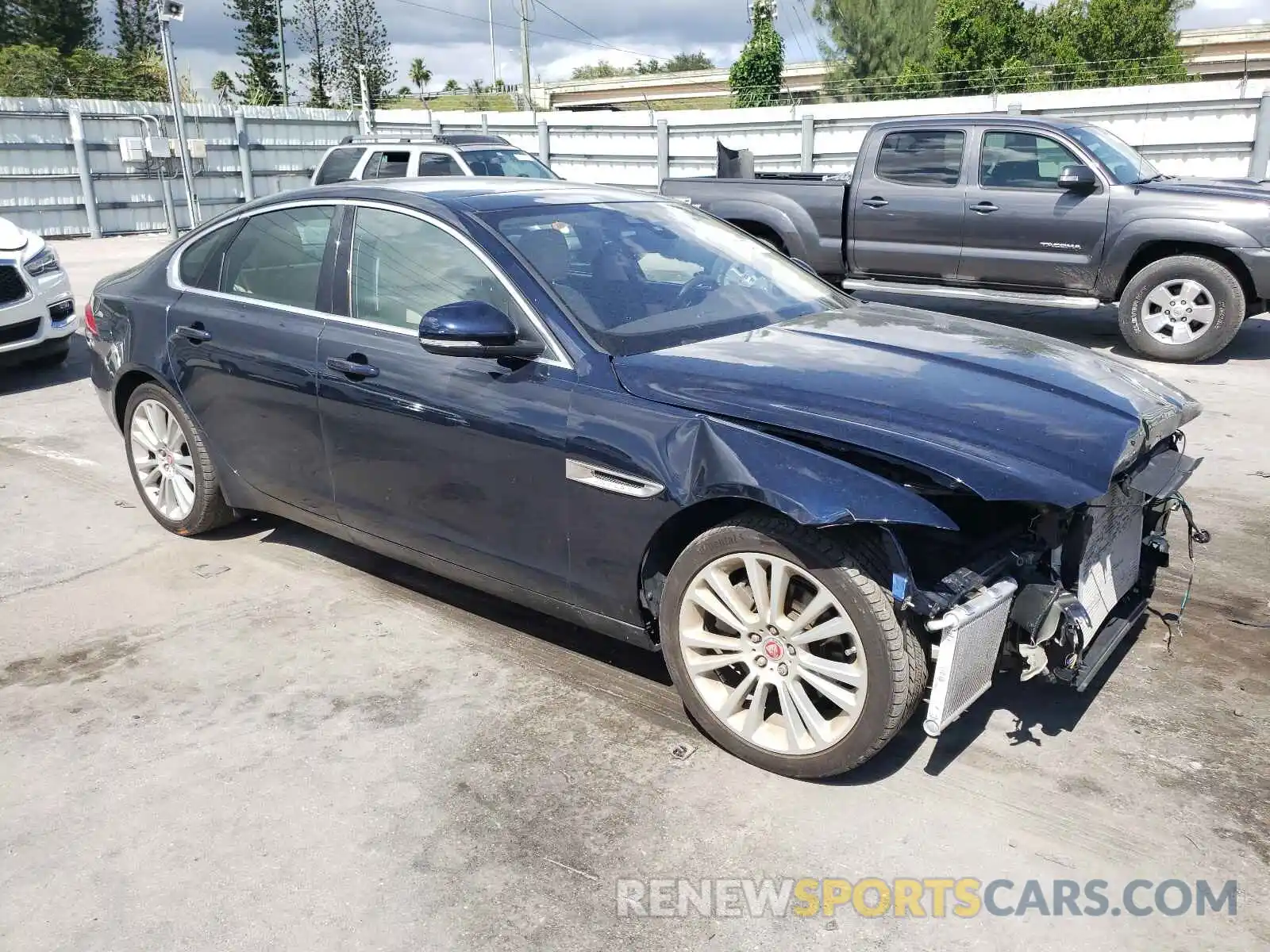 1 Photograph of a damaged car SAJBD4FX9LCY83190 JAGUAR XF 2020