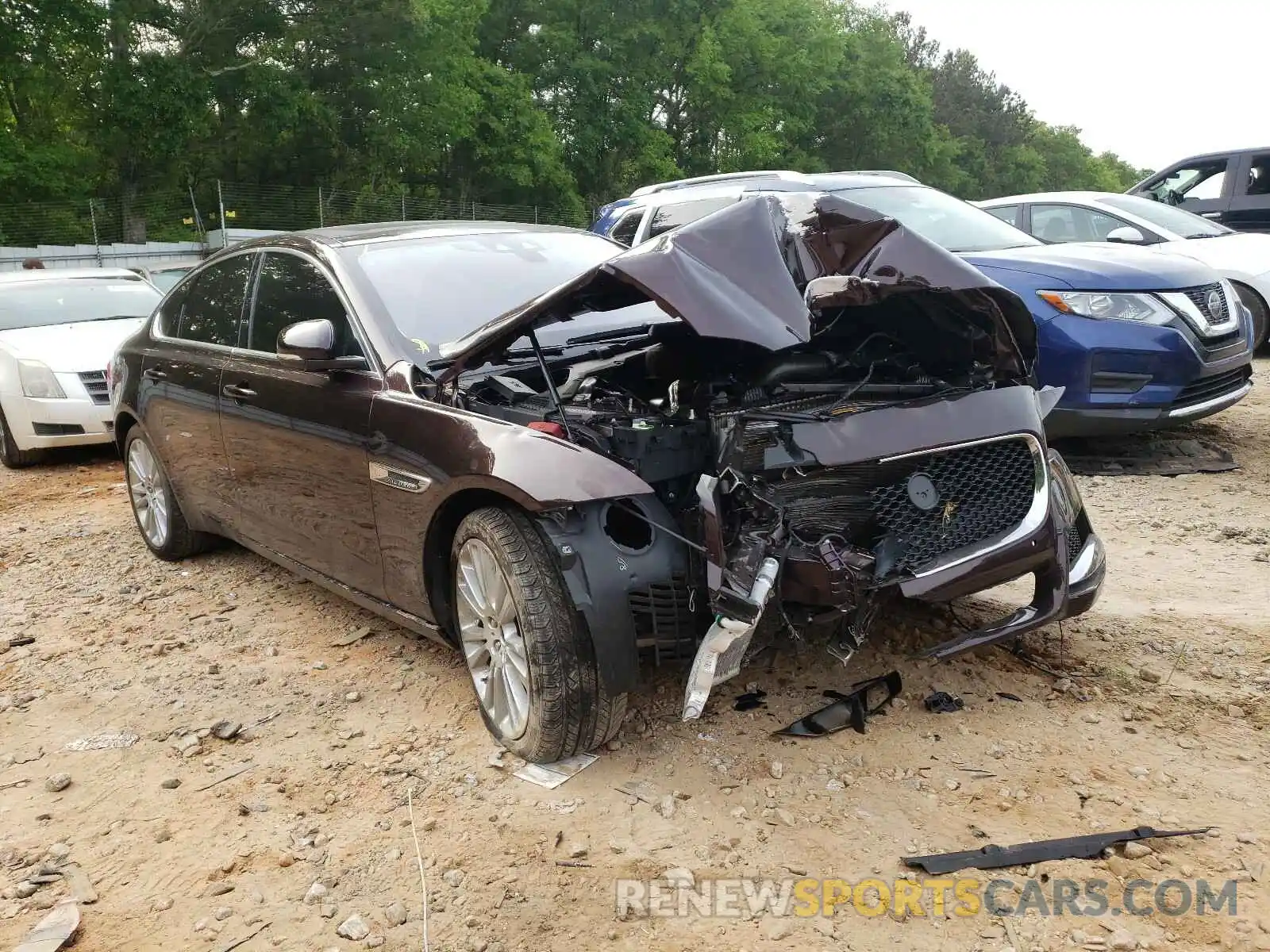 1 Photograph of a damaged car SAJBD4FXXLCY85434 JAGUAR XF 2020