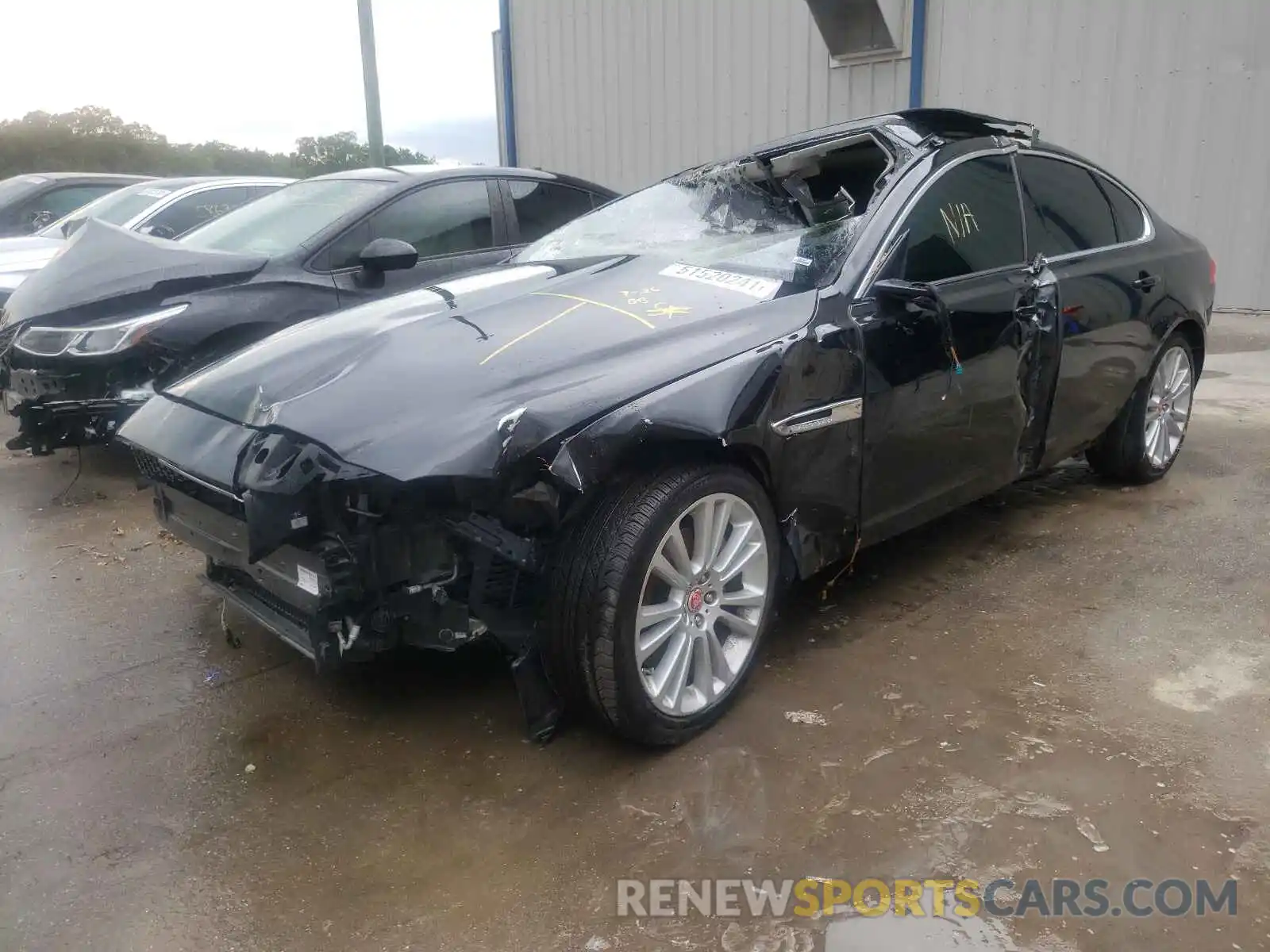 2 Photograph of a damaged car SAJBE4FX4LCY84910 JAGUAR XF 2020