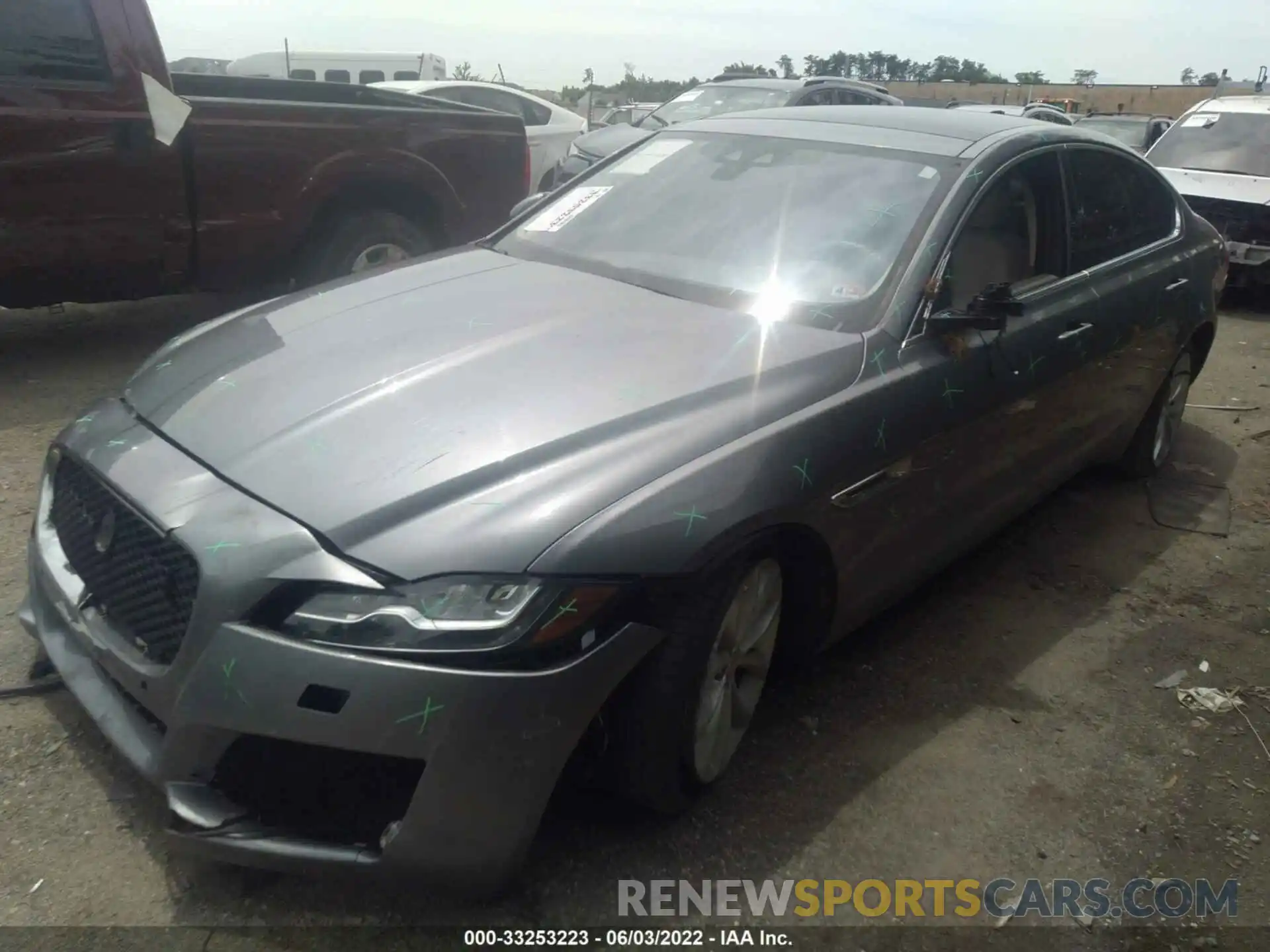 2 Photograph of a damaged car SAJBJ4FX3LCY82965 JAGUAR XF 2020