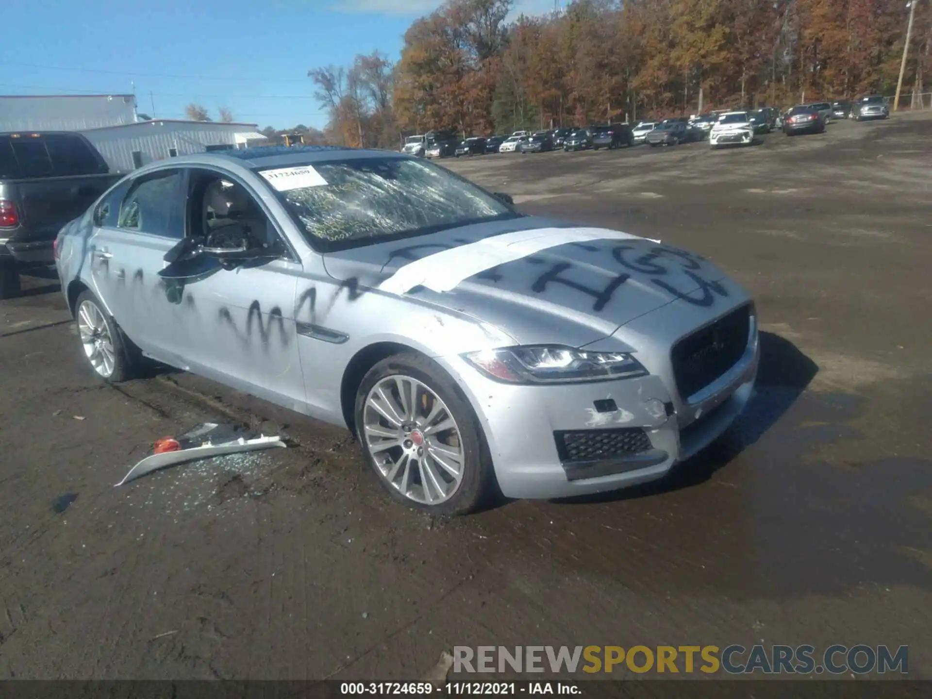 1 Photograph of a damaged car SAJBJ4FX6LCY85018 JAGUAR XF 2020