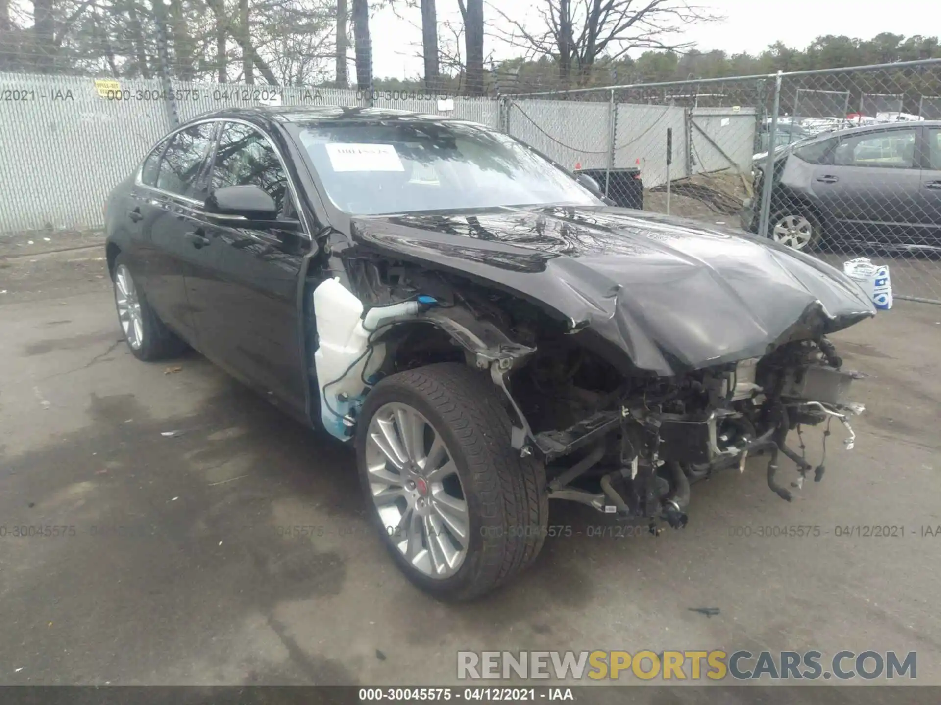 1 Photograph of a damaged car SAJBJ4FX8LCY84923 JAGUAR XF 2020