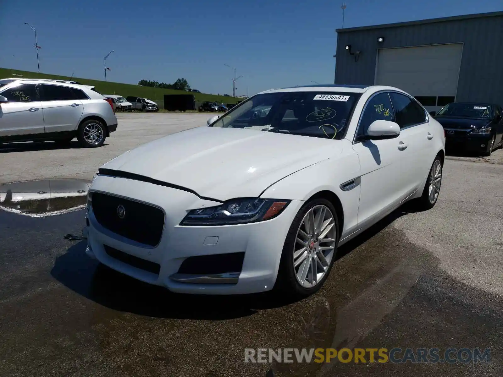 2 Photograph of a damaged car SAJBK4FXXLCY83382 JAGUAR XF 2020