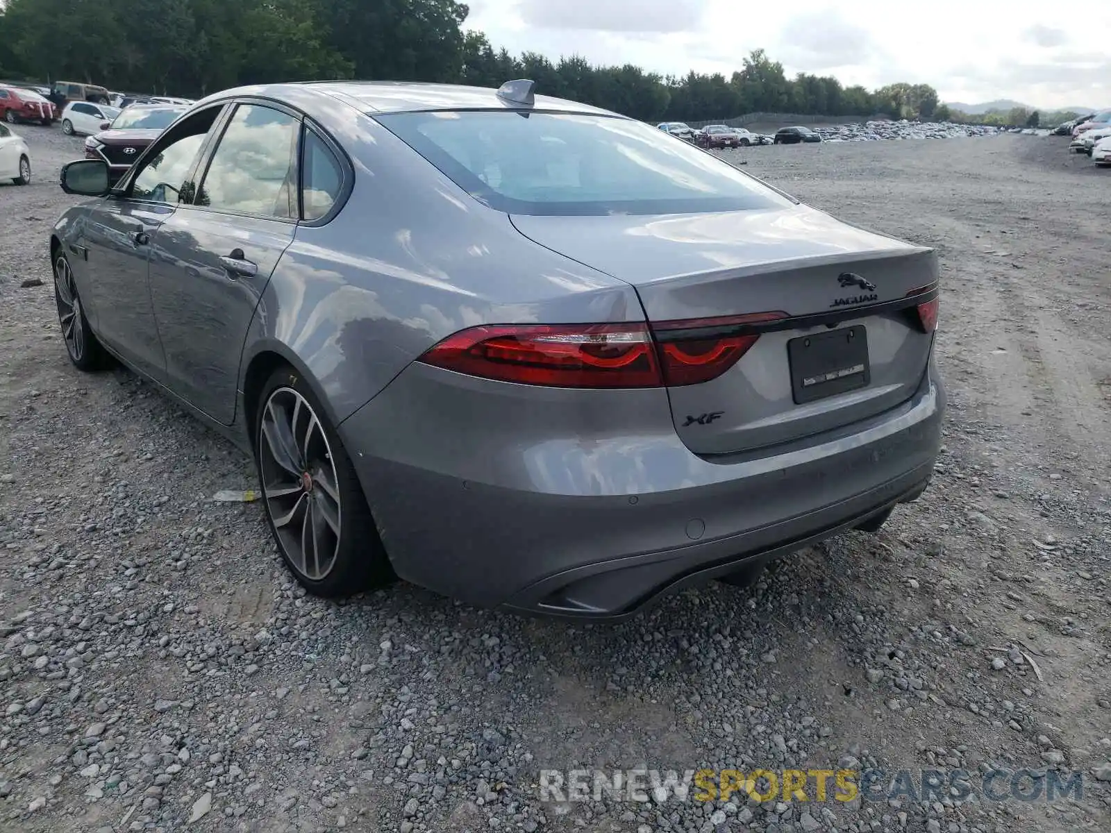 3 Photograph of a damaged car SAJBG4FX8MCY88969 JAGUAR XF 2021