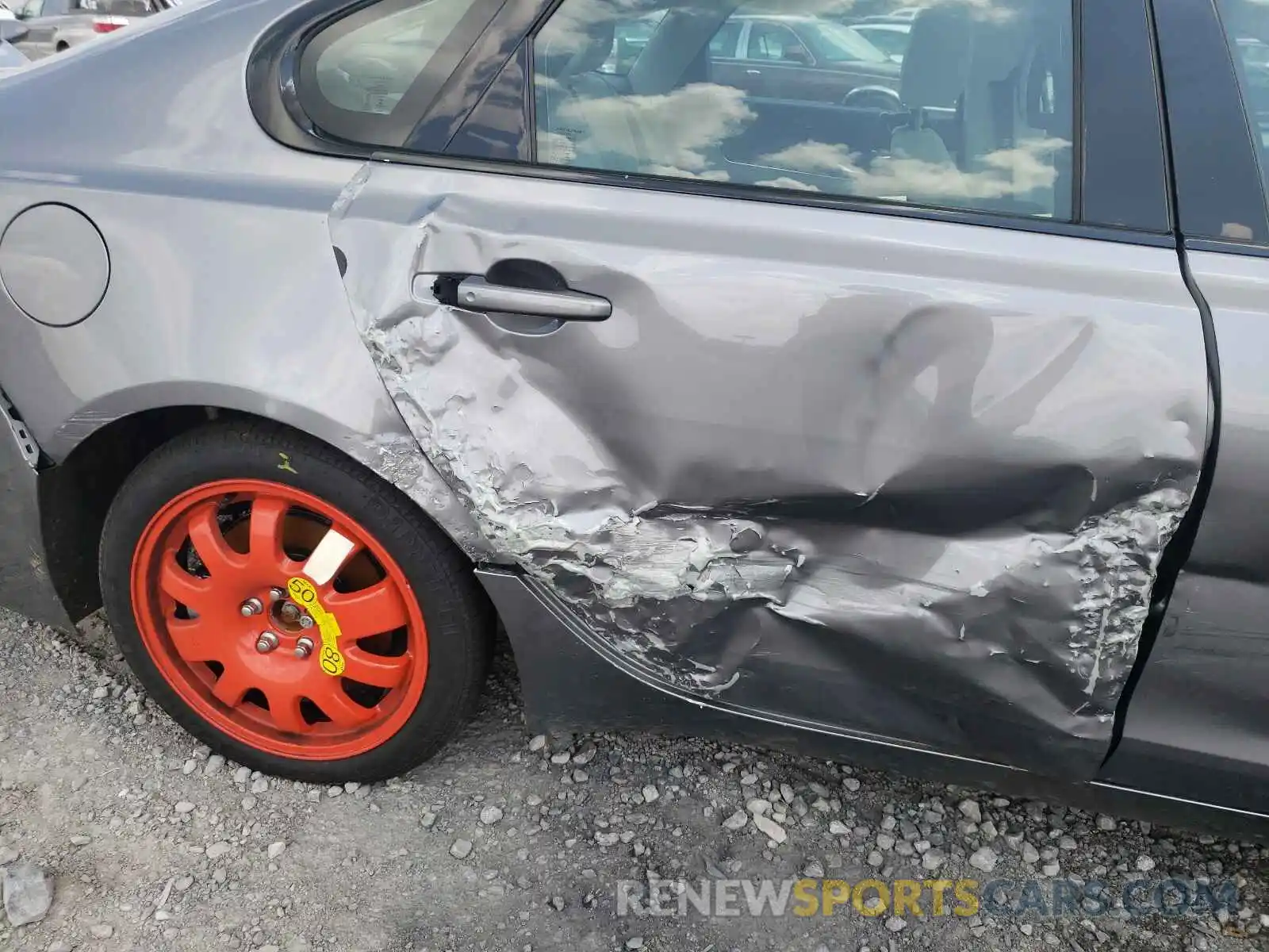 9 Photograph of a damaged car SAJBG4FX8MCY88969 JAGUAR XF 2021