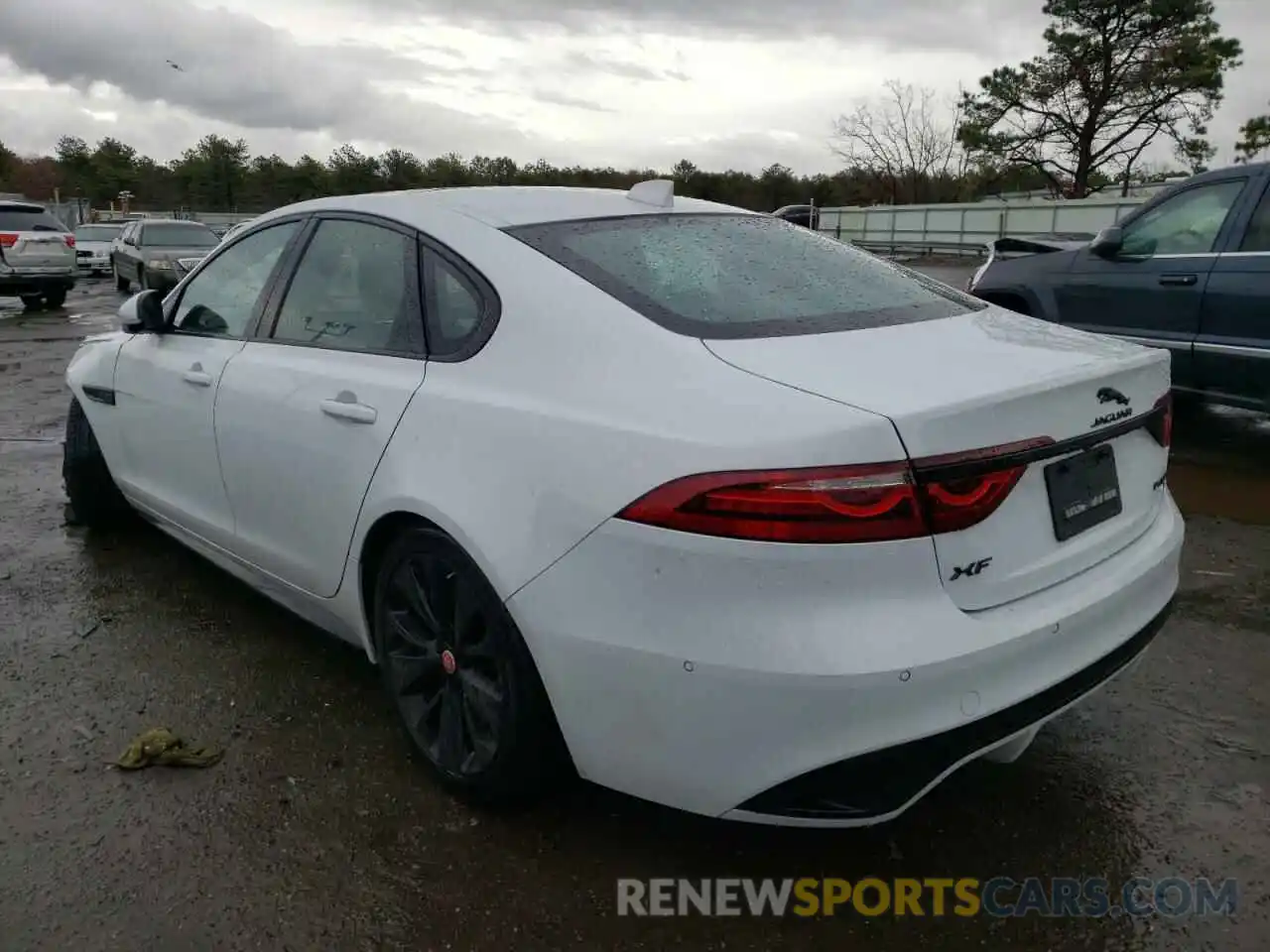 3 Photograph of a damaged car SAJBL4GX3MCY88565 JAGUAR XF 2021