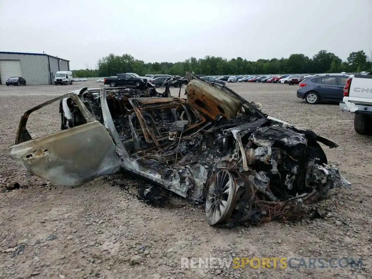 1 Photograph of a damaged car SAJBL4GX3MCY89912 JAGUAR XF 2021