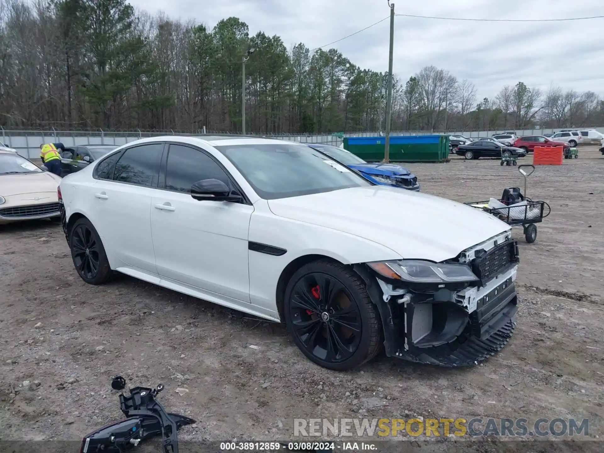 1 Photograph of a damaged car SAJBL4GX9RCY93793 JAGUAR XF 2024