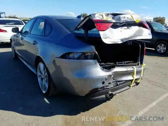 3 Photograph of a damaged car SAJBX4GXXLCY83348 JAGUAR XF CHECKER 2020