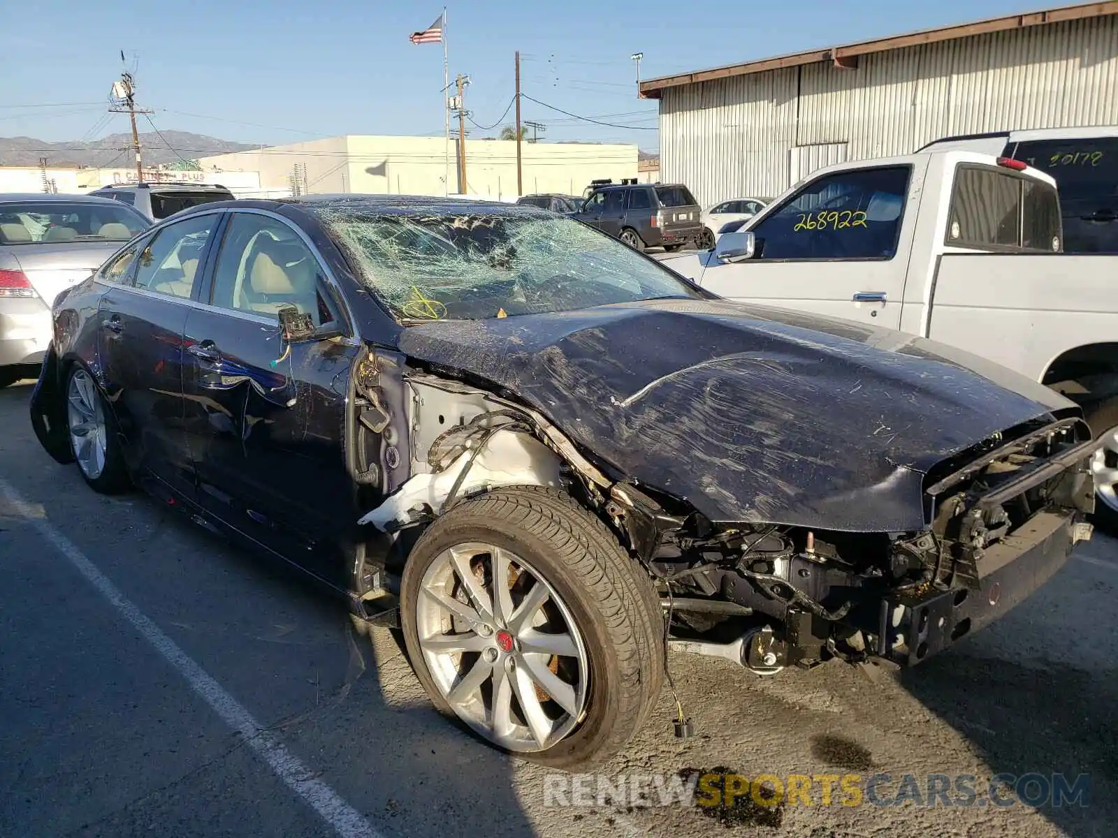 1 Photograph of a damaged car SAJWA1C76K8W20282 JAGUAR XJ 2019