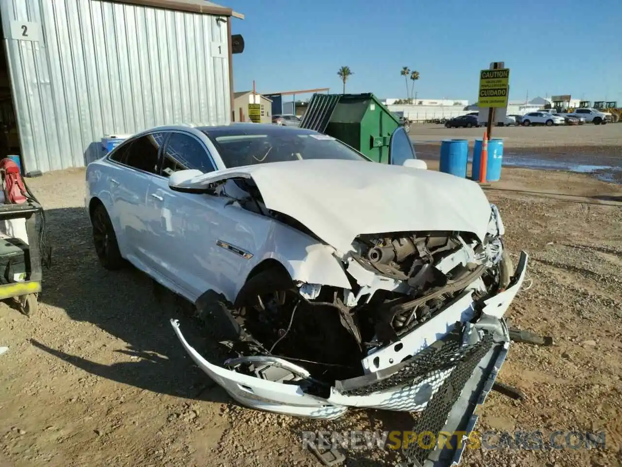 1 Photograph of a damaged car SAJWA1C77K8W21084 JAGUAR XJ 2019