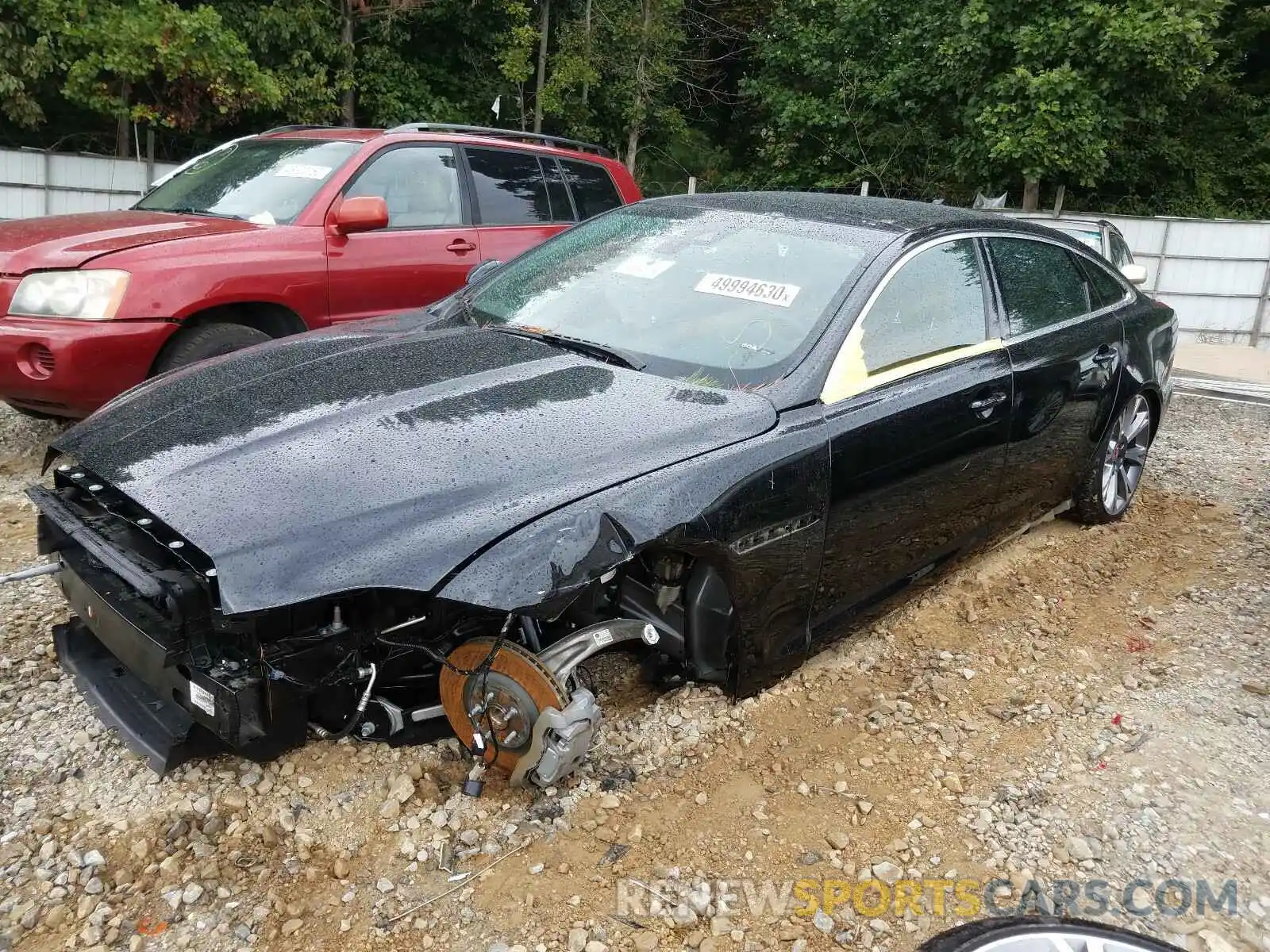 2 Photograph of a damaged car SAJWA2G71K8W19542 JAGUAR XJ 2019