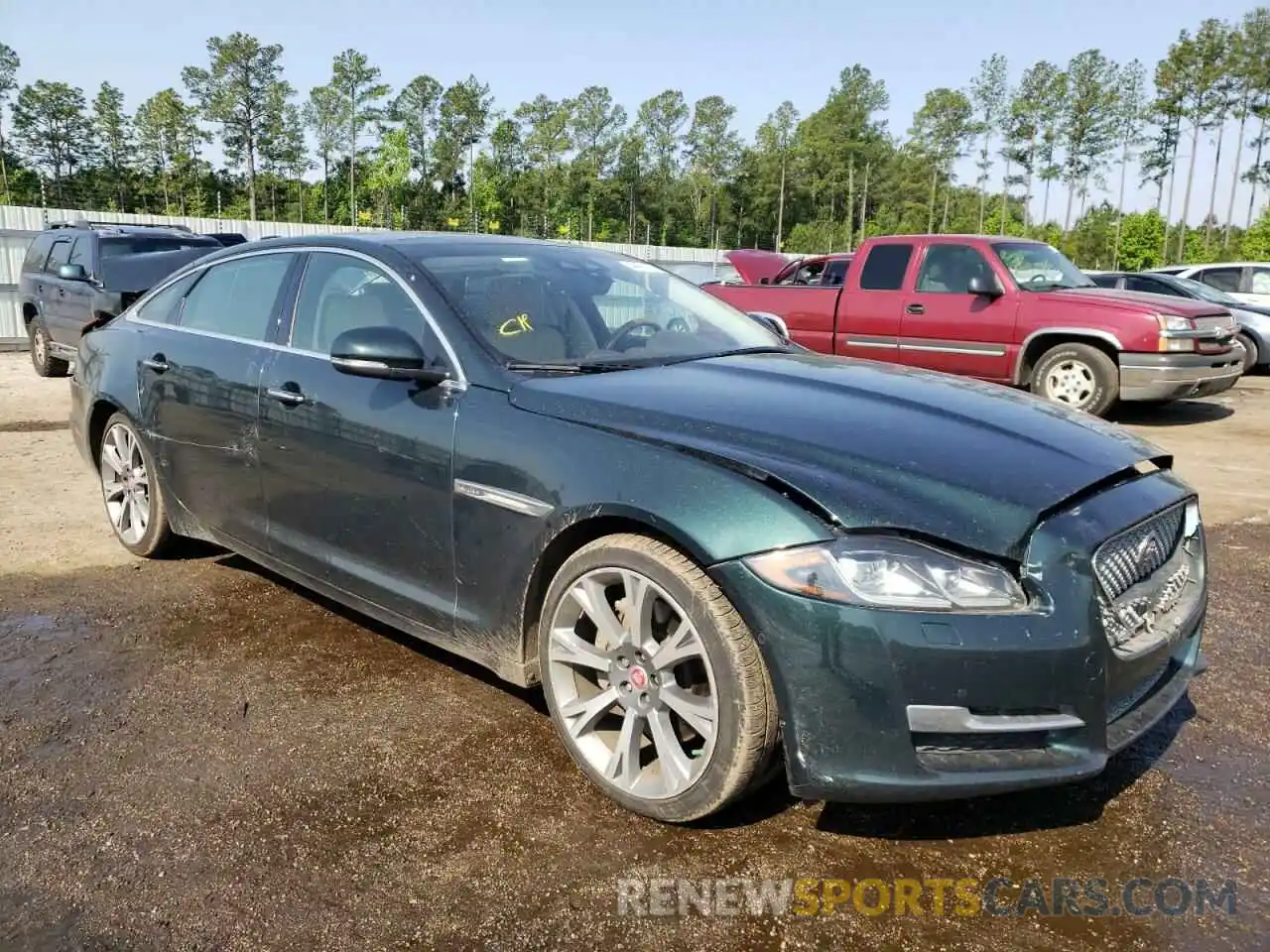 1 Photograph of a damaged car SAJWA2G71K8W20917 JAGUAR XJ 2019