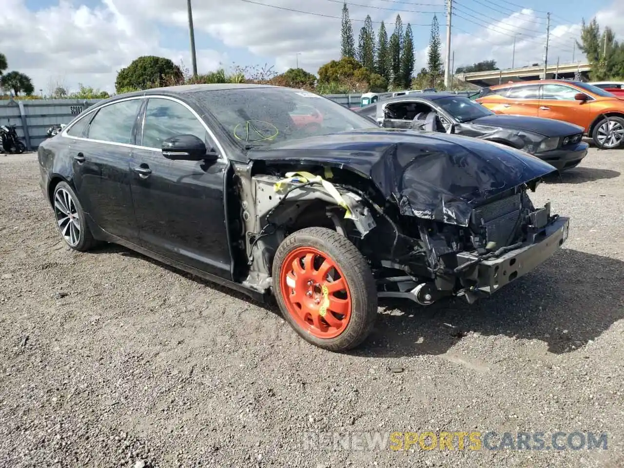 1 Photograph of a damaged car SAJWA2G76K8W21612 JAGUAR XJ 2019