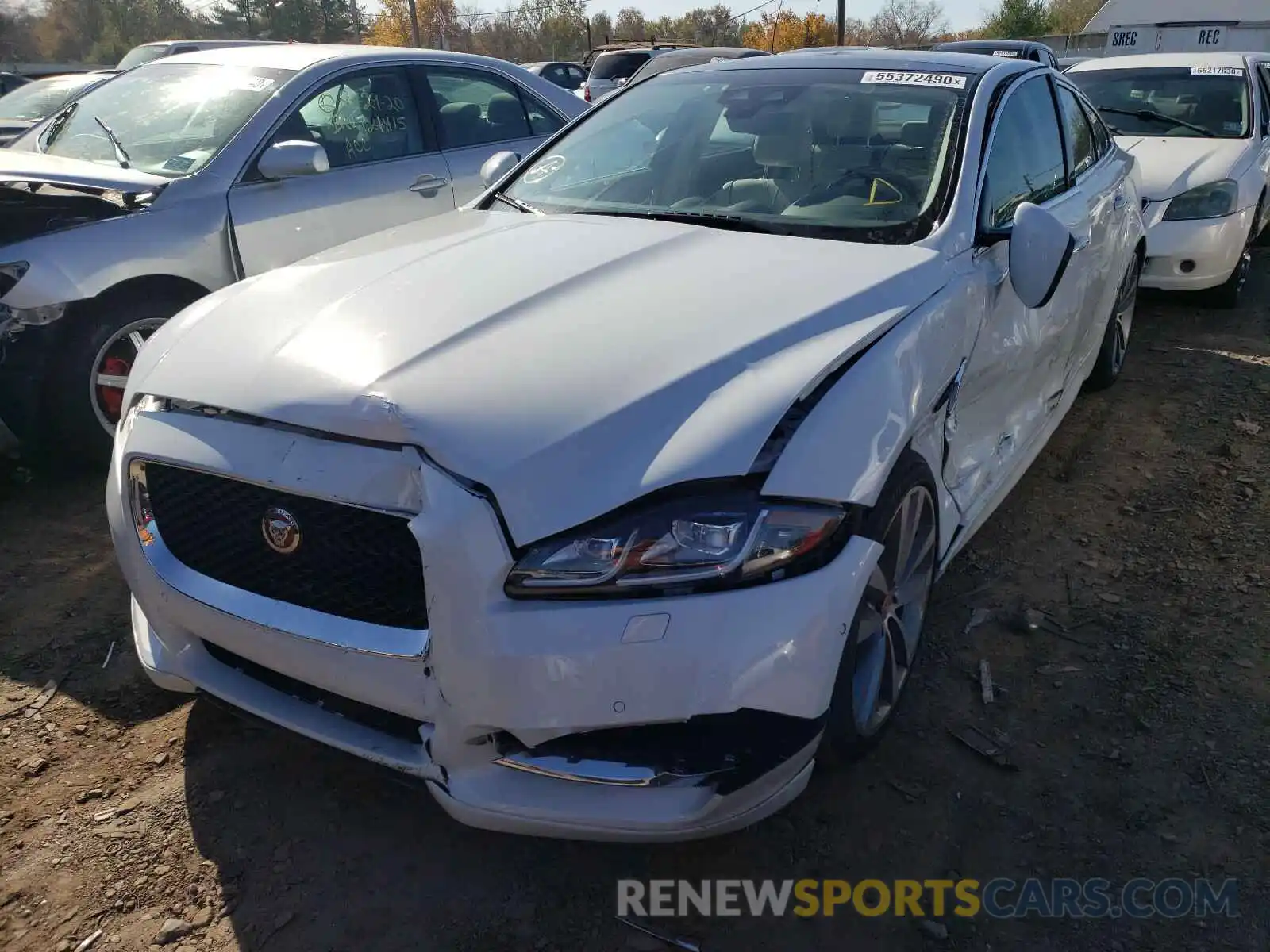 2 Photograph of a damaged car SAJWJ1CD7K8W21608 JAGUAR XJ 2019