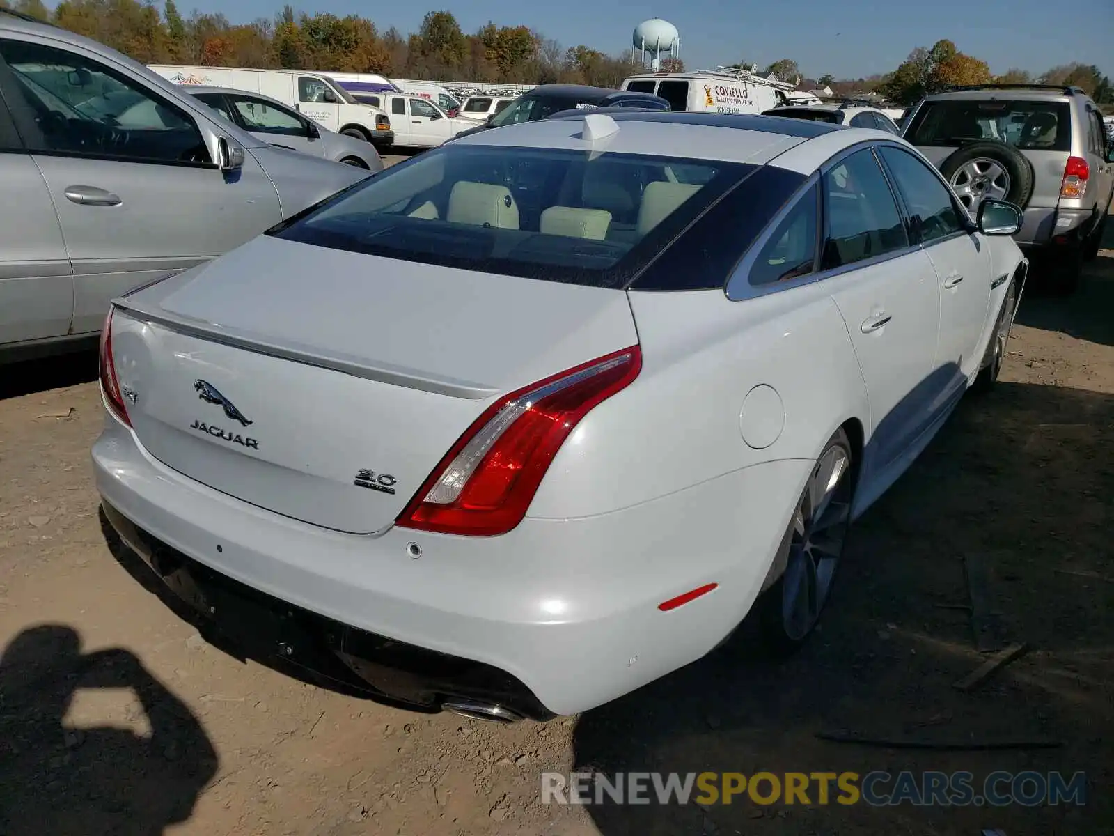 4 Photograph of a damaged car SAJWJ1CD7K8W21608 JAGUAR XJ 2019