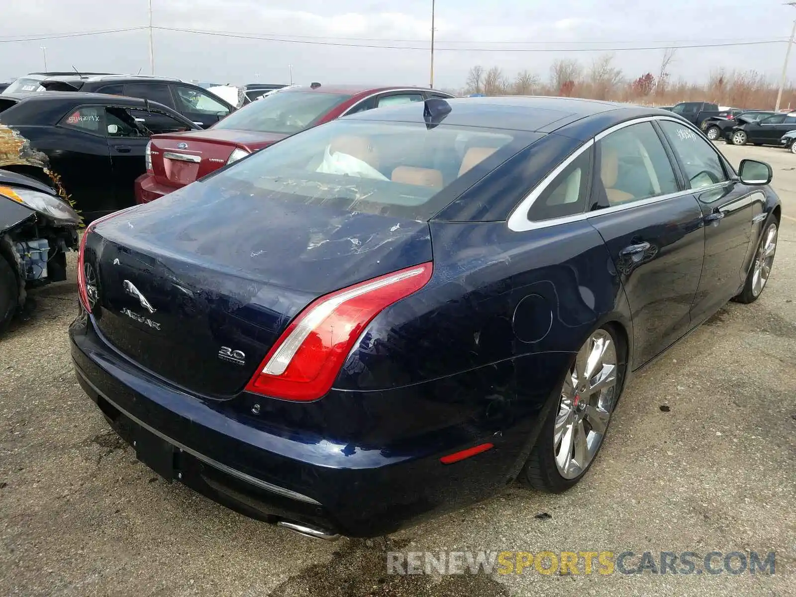 4 Photograph of a damaged car SAJWJ2GD5K8W20361 JAGUAR XJ 2019