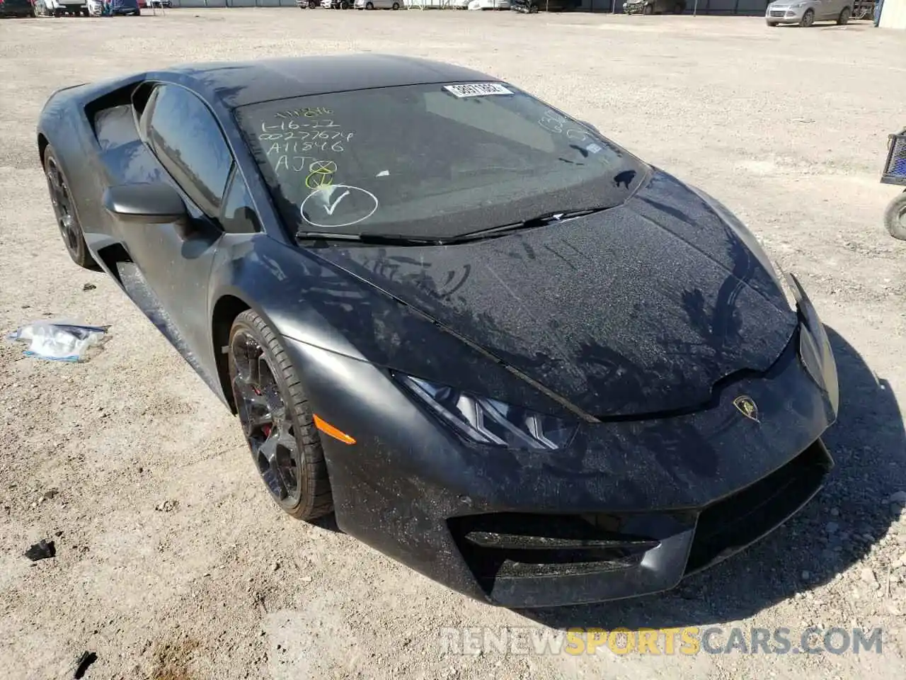 1 Photograph of a damaged car ZHWUC2ZF0KLA11846 LAMBORGHINI ALL MODELS 2019