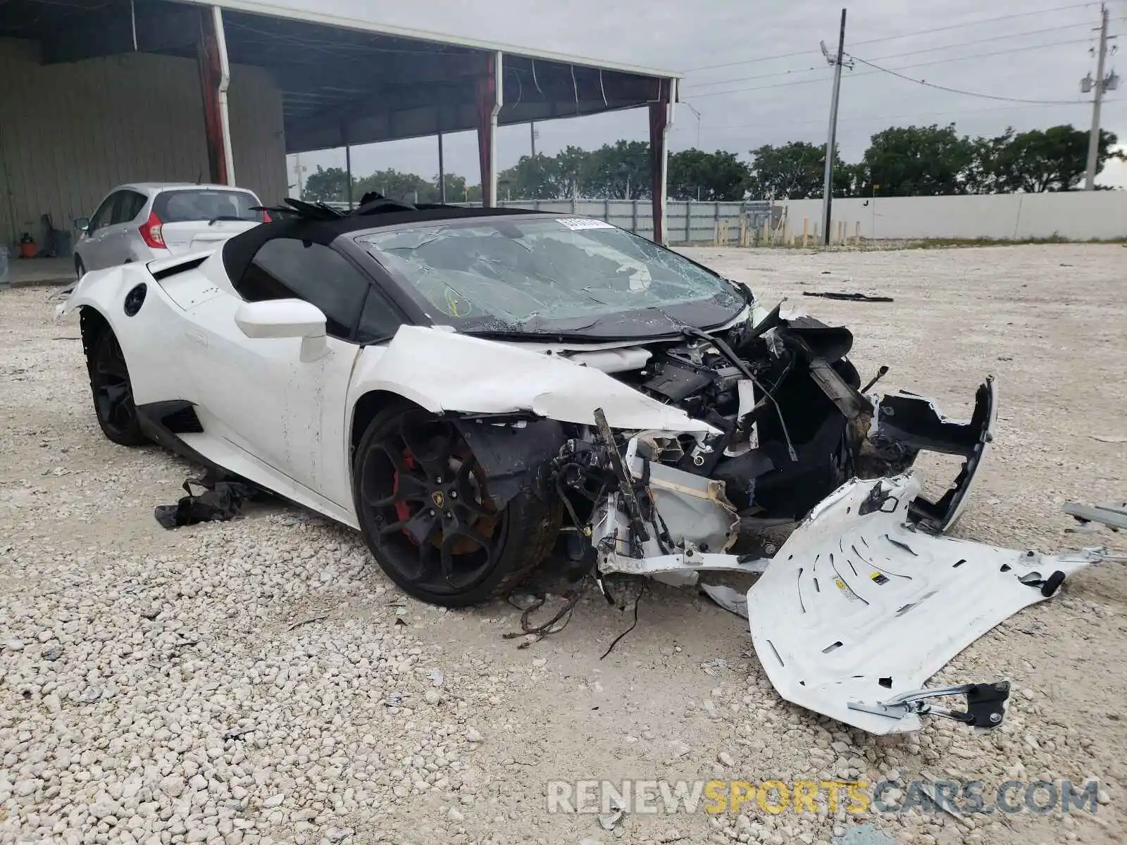 1 Photograph of a damaged car ZHWUR2ZF0KLA12333 LAMBORGHINI ALL MODELS 2019