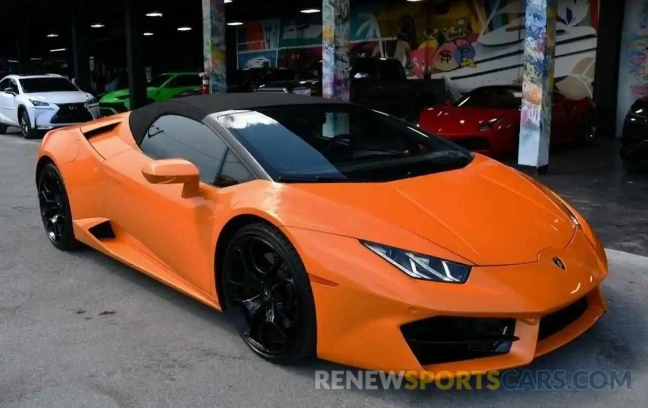 1 Фотография поврежденного автомобиля ZHWUR2ZF1KLA11434 LAMBORGHINI ALL MODELS 2019