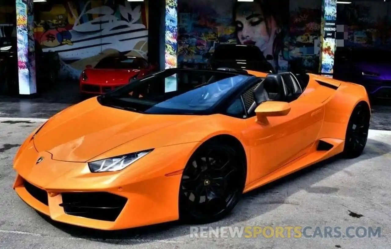 2 Фотография поврежденного автомобиля ZHWUR2ZF1KLA11434 LAMBORGHINI ALL MODELS 2019