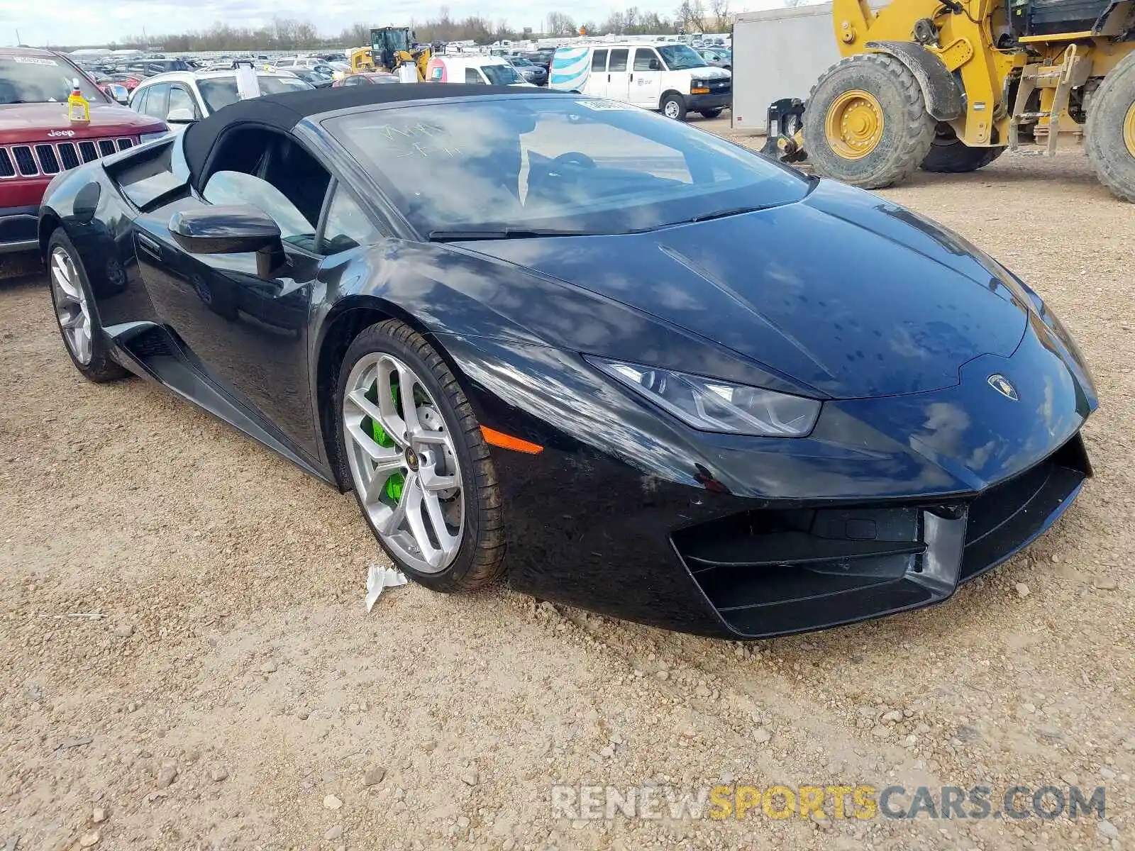 1 Photograph of a damaged car ZHWUR2ZF9KLA11682 LAMBORGHINI ALL MODELS 2019