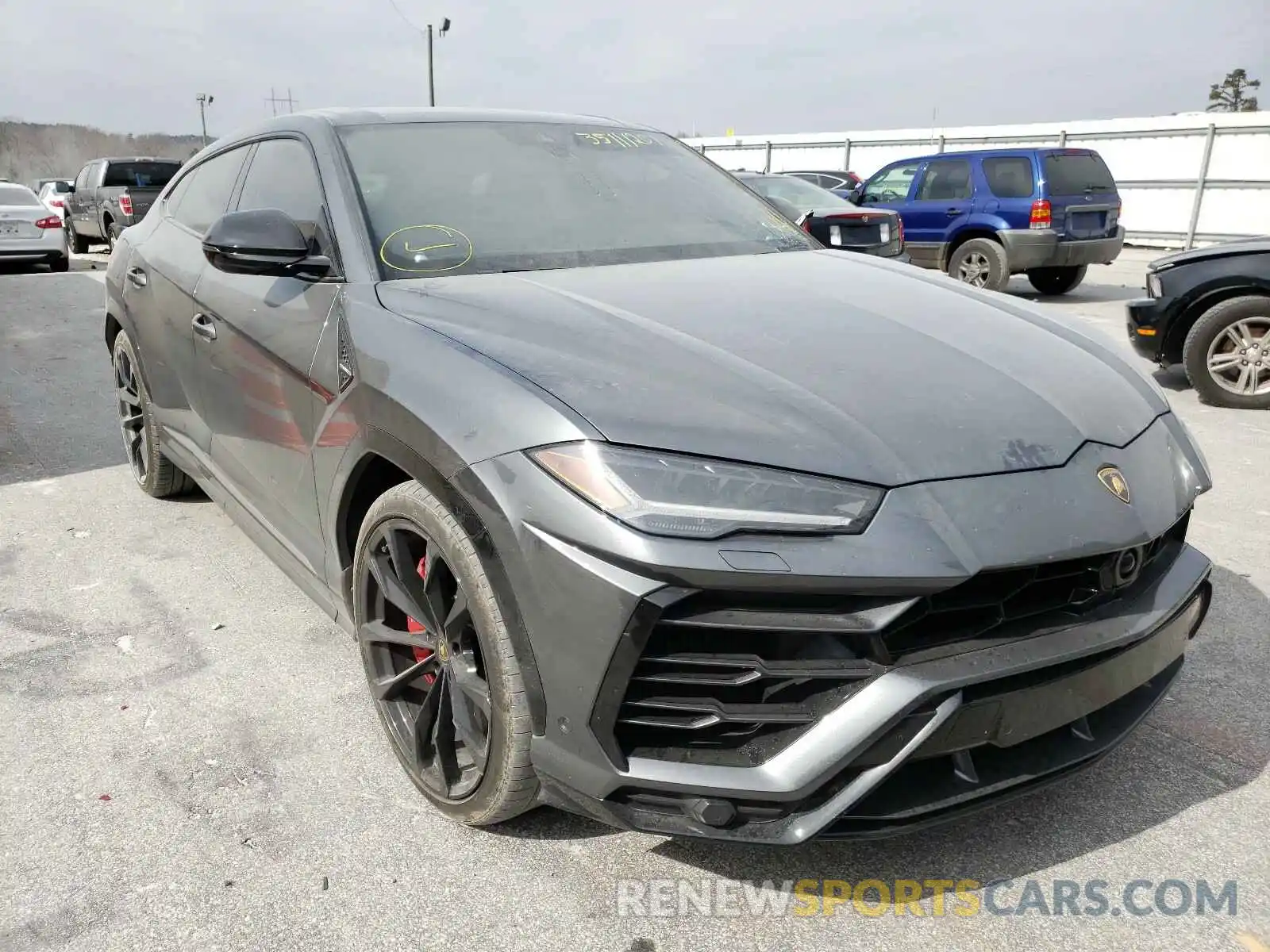 1 Photograph of a damaged car ZPBUA1ZL1KLA03517 LAMBORGHINI ALL MODELS 2019