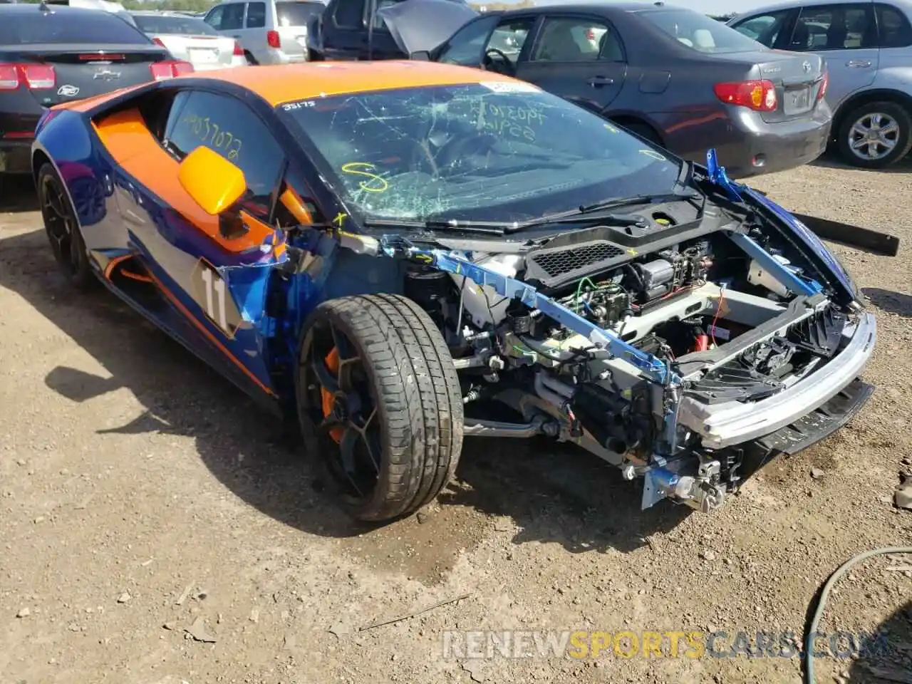 1 Photograph of a damaged car ZHWUF4ZF1LLA15764 LAMBORGHINI ALL MODELS 2020