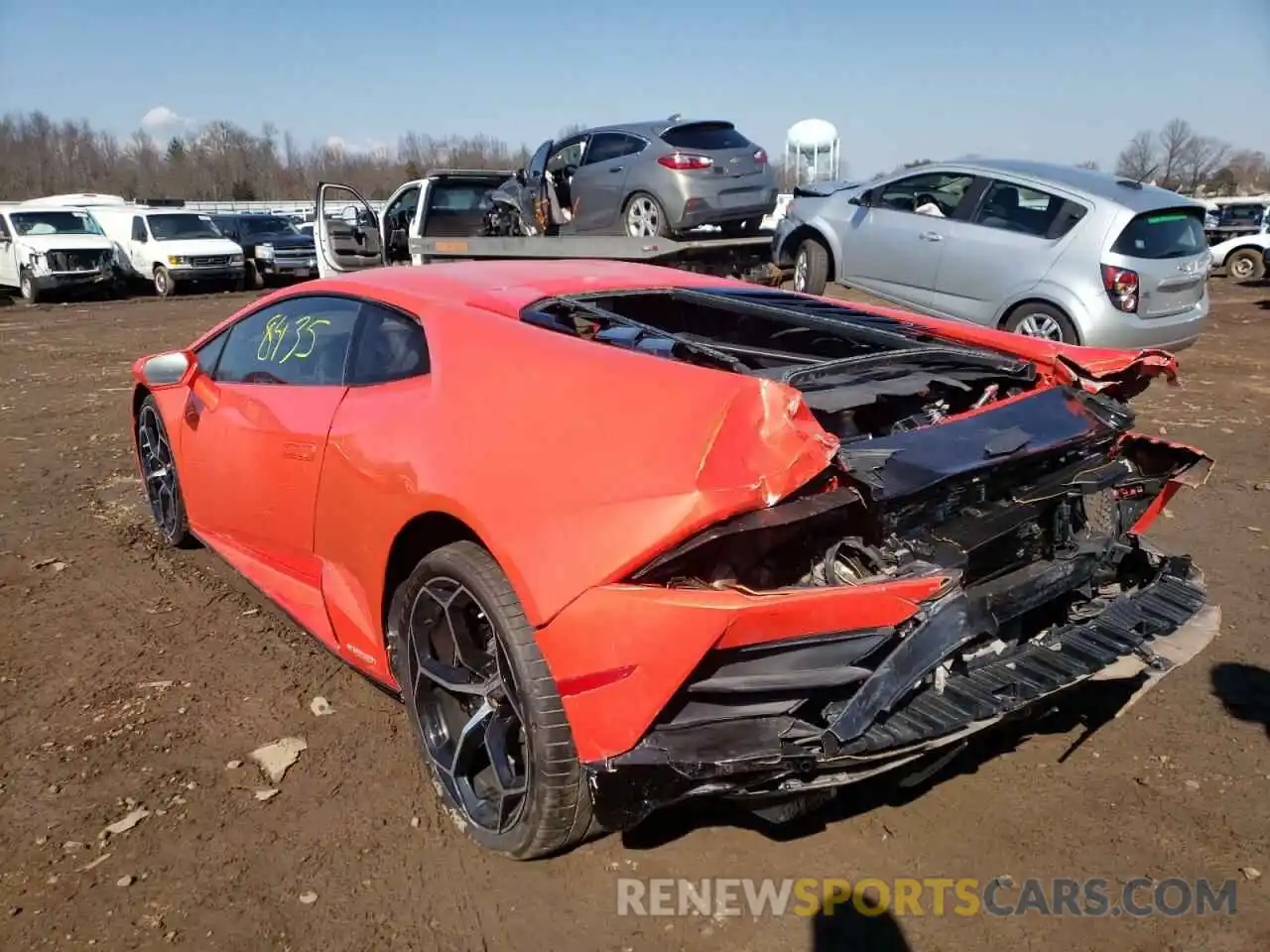 3 Photograph of a damaged car ZHWUF4ZFXLLA12782 LAMBORGHINI ALL MODELS 2020