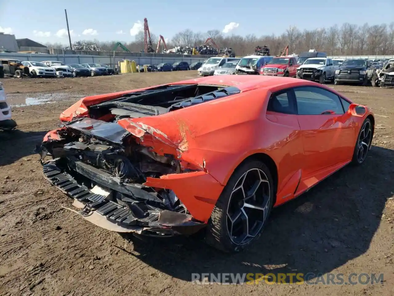 4 Photograph of a damaged car ZHWUF4ZFXLLA12782 LAMBORGHINI ALL MODELS 2020