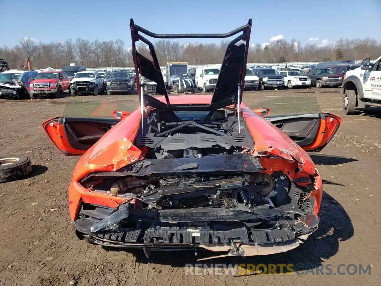 9 Photograph of a damaged car ZHWUF4ZFXLLA12782 LAMBORGHINI ALL MODELS 2020