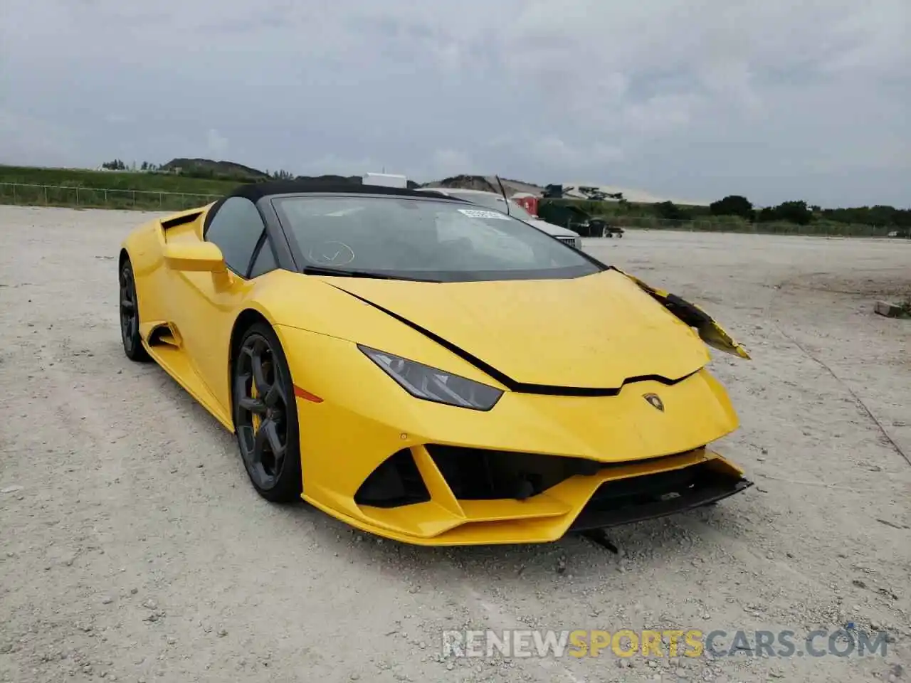 1 Photograph of a damaged car ZHWUT4ZF0LLA14159 LAMBORGHINI ALL MODELS 2020