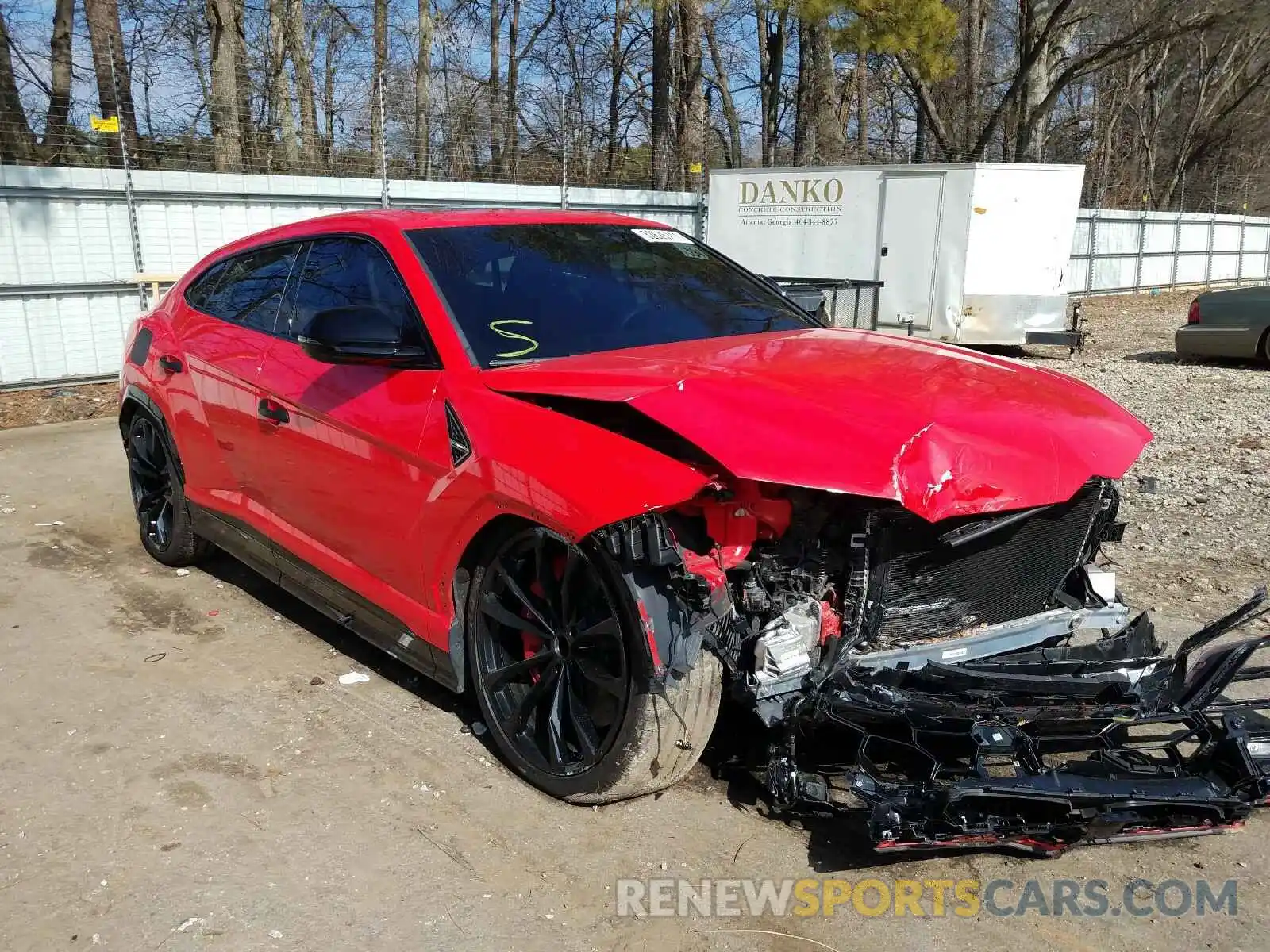 1 Photograph of a damaged car ZPBUA1ZL4LLA07286 LAMBORGHINI ALL MODELS 2020