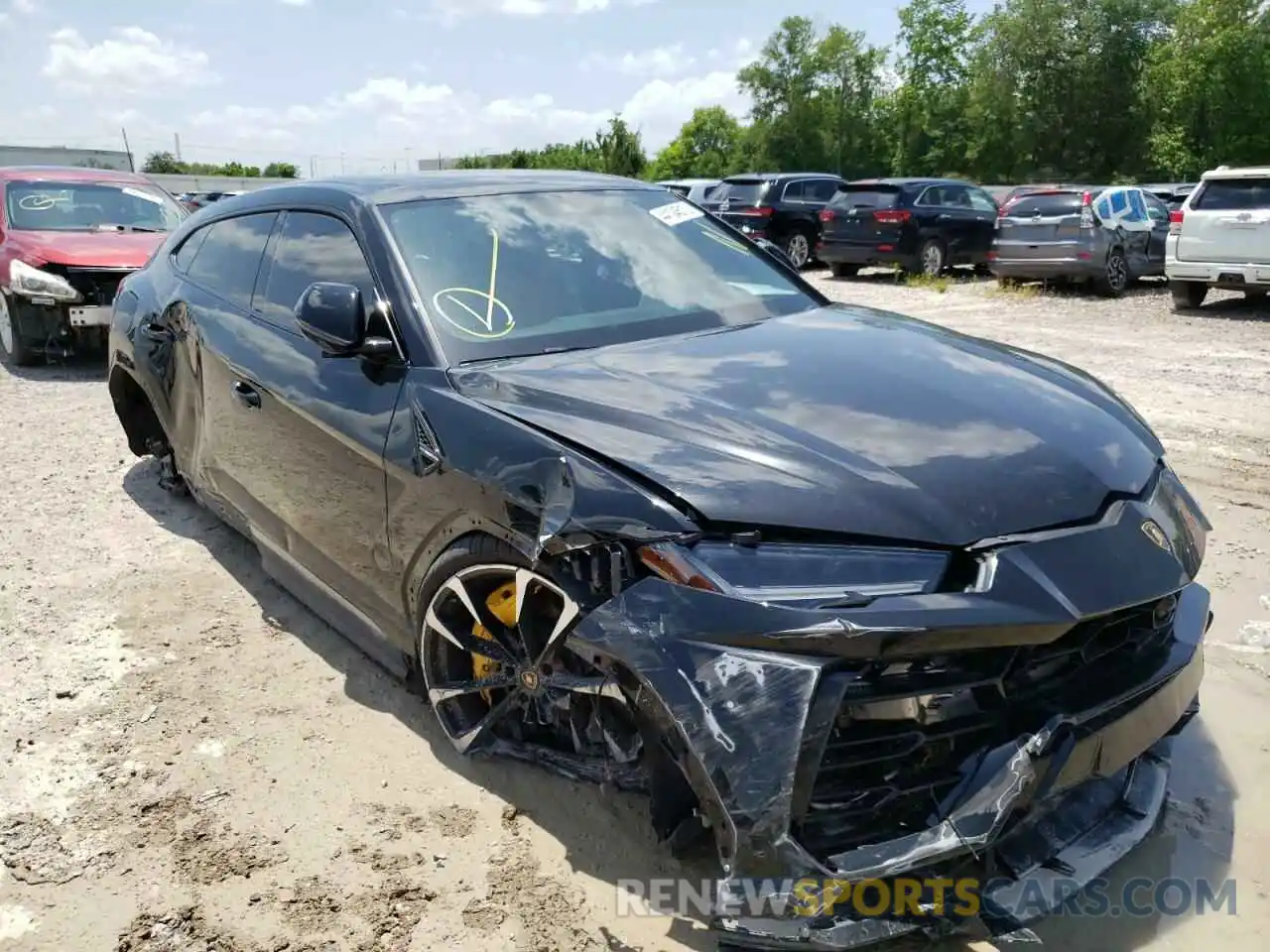 1 Photograph of a damaged car ZPBUA1ZL9LLA08658 LAMBORGHINI ALL MODELS 2020