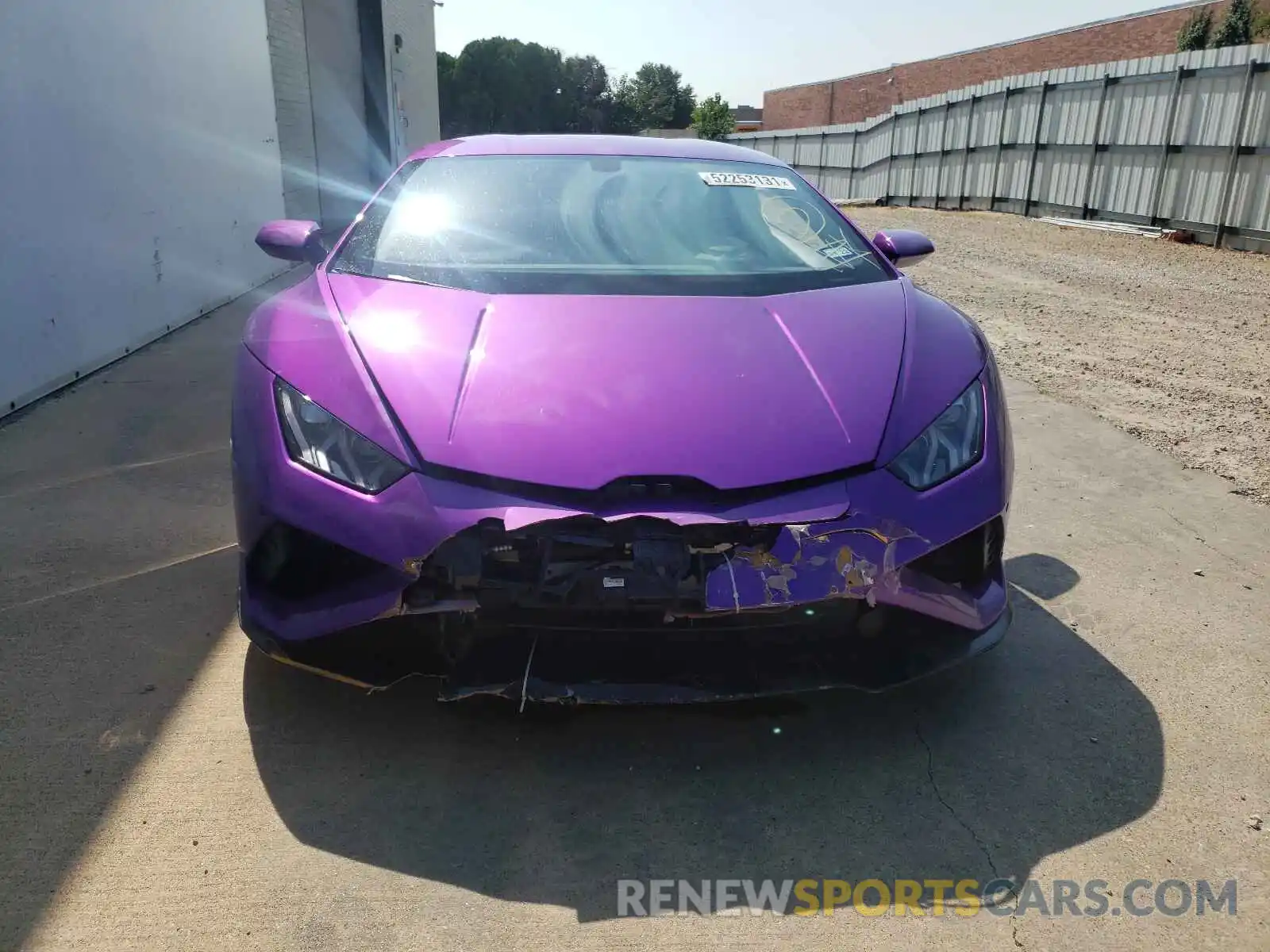 2 Photograph of a damaged car ZHWUF5ZF5MLA16228 LAMBORGHINI ALL MODELS 2021