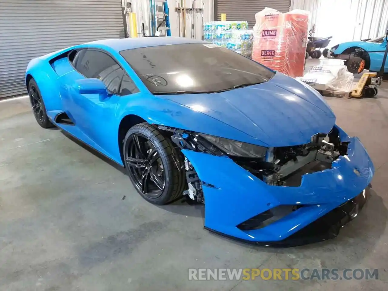 1 Photograph of a damaged car ZHWUF5ZF7MLA15940 LAMBORGHINI ALL MODELS 2021