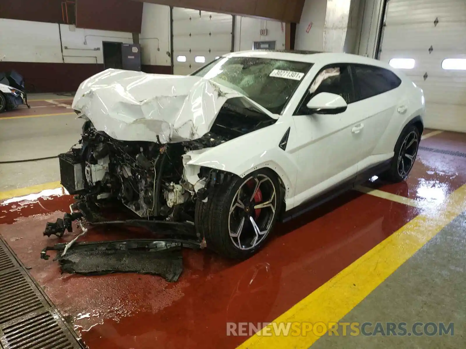 2 Photograph of a damaged car ZPBUA1ZL1MLA11099 LAMBORGHINI ALL MODELS 2021