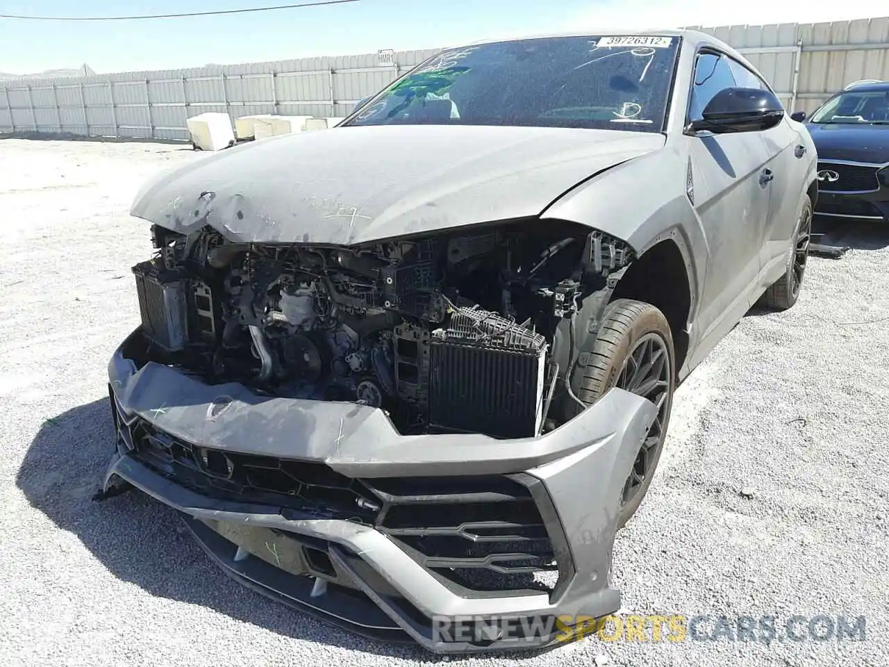 2 Photograph of a damaged car ZPBUA1ZL2MLA11127 LAMBORGHINI ALL MODELS 2021