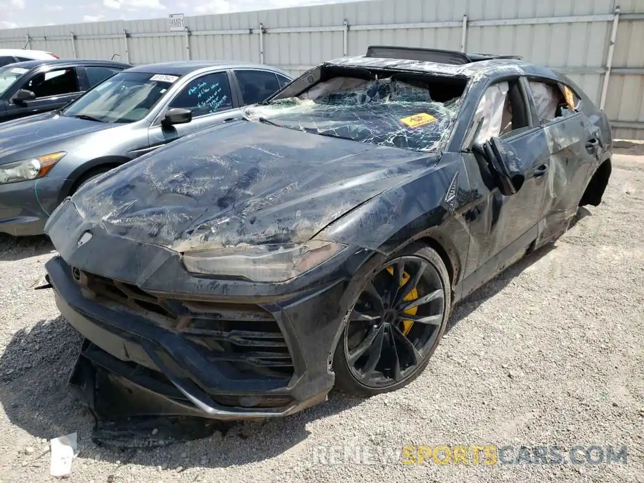 2 Photograph of a damaged car ZPBUA1ZL2MLA12049 LAMBORGHINI ALL MODELS 2021