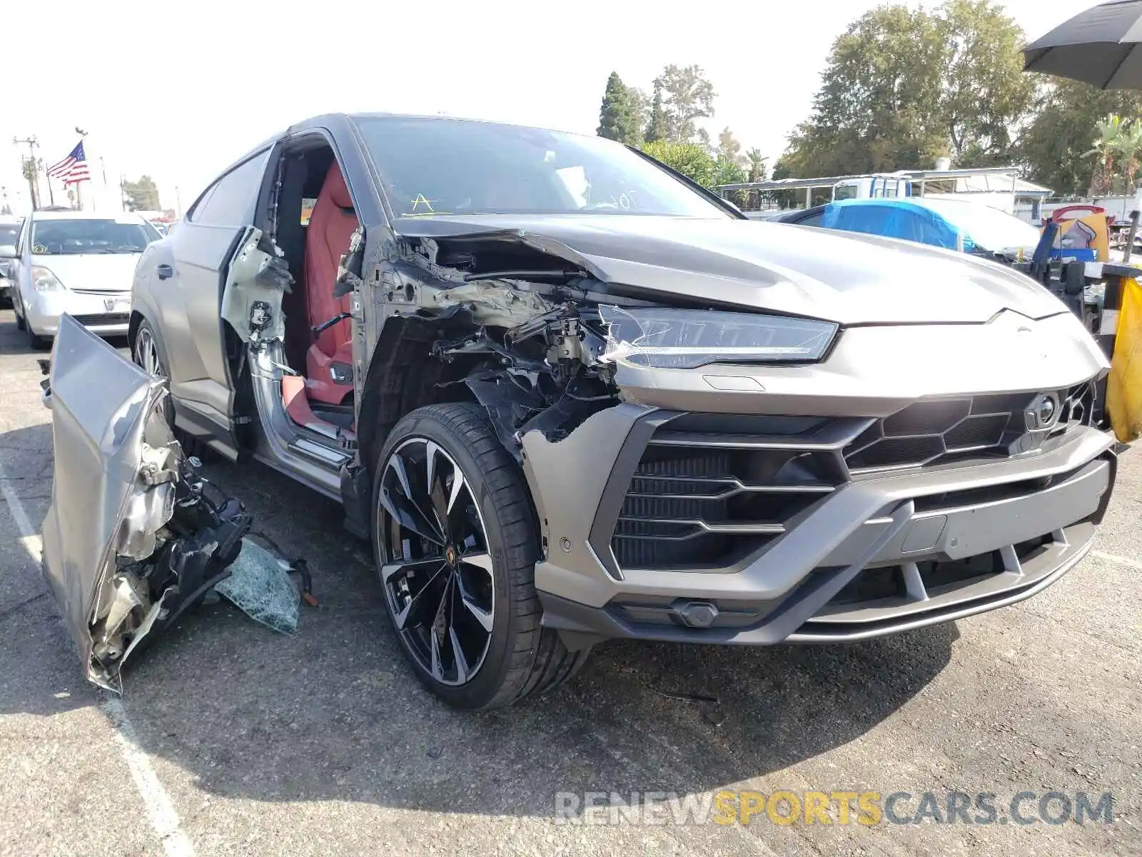 1 Photograph of a damaged car ZPBUA1ZL5MLA13972 LAMBORGHINI ALL MODELS 2021