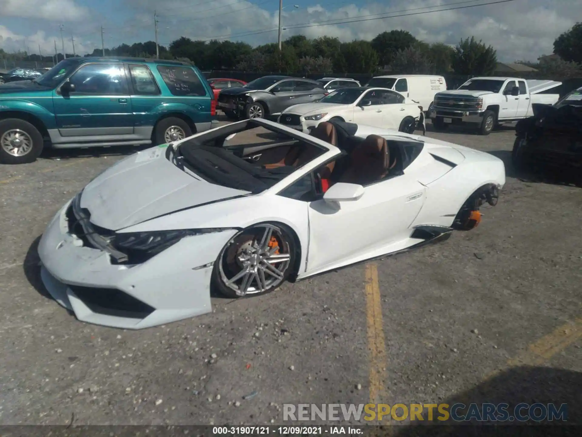 2 Photograph of a damaged car ZHWCR2ZF4KLA11293 LAMBORGHINI HURACAN 2019