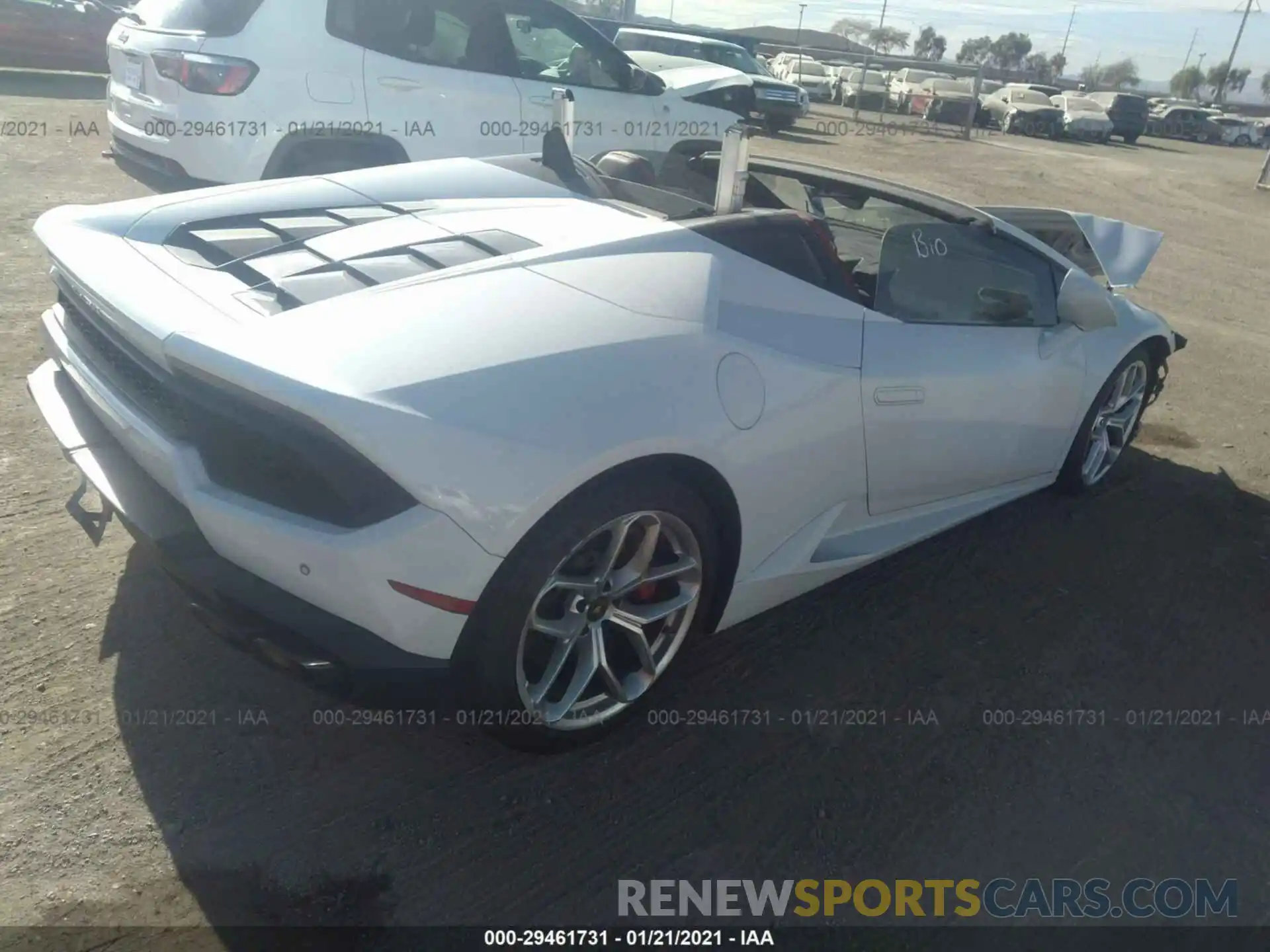 4 Photograph of a damaged car ZHWUR2ZF3KLA11726 LAMBORGHINI HURACAN 2019