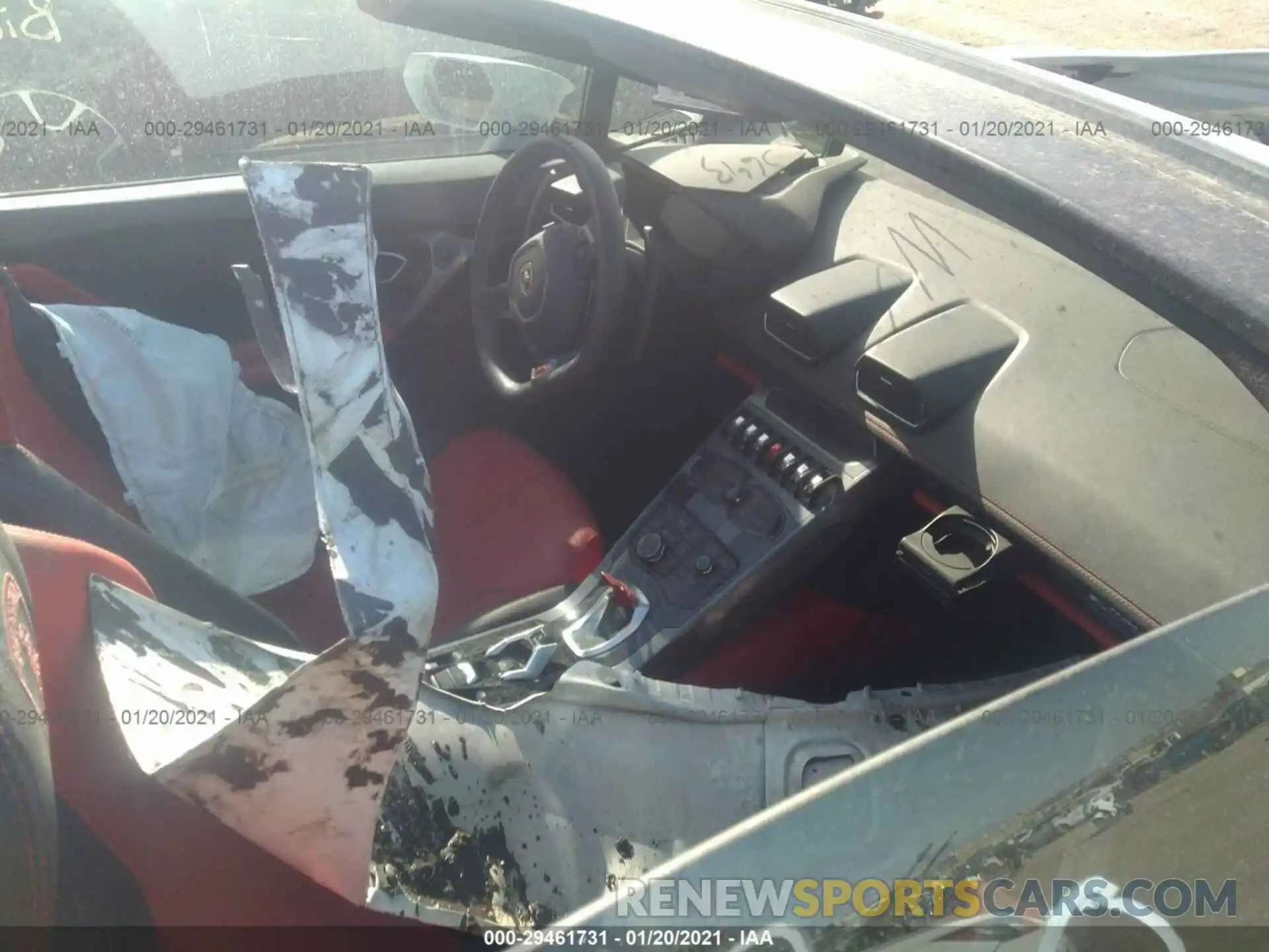 5 Photograph of a damaged car ZHWUR2ZF3KLA11726 LAMBORGHINI HURACAN 2019