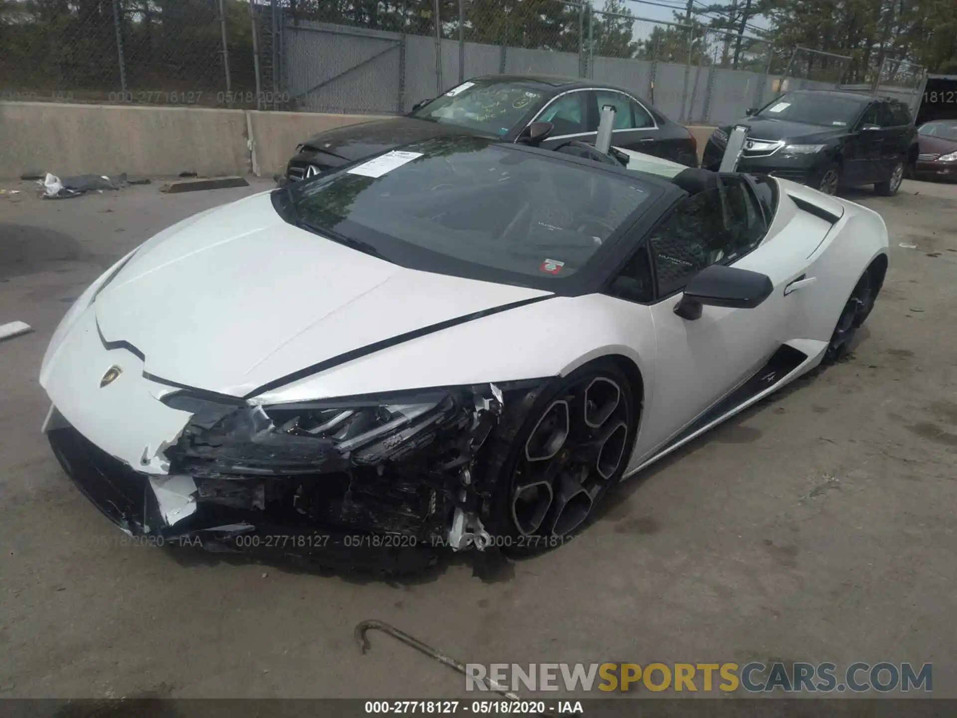 2 Photograph of a damaged car ZHWUR2ZF4KLA12531 LAMBORGHINI HURACAN 2019